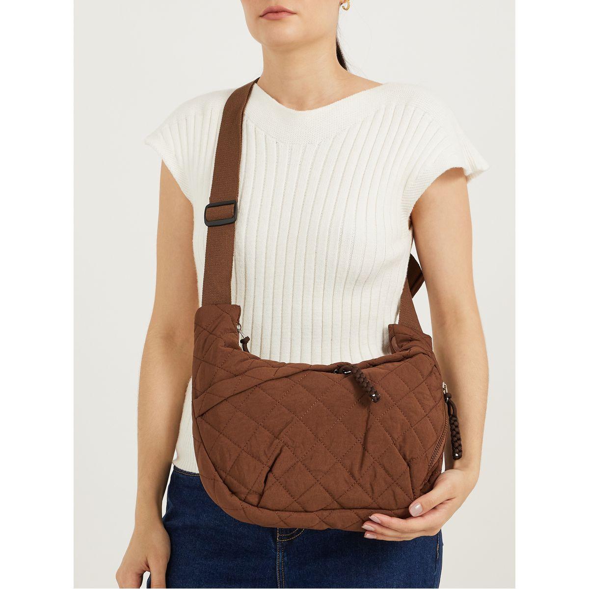 Quilted Crossbody Bag with Adjustable Strap-women-bagsandwallets-handbags-image-2