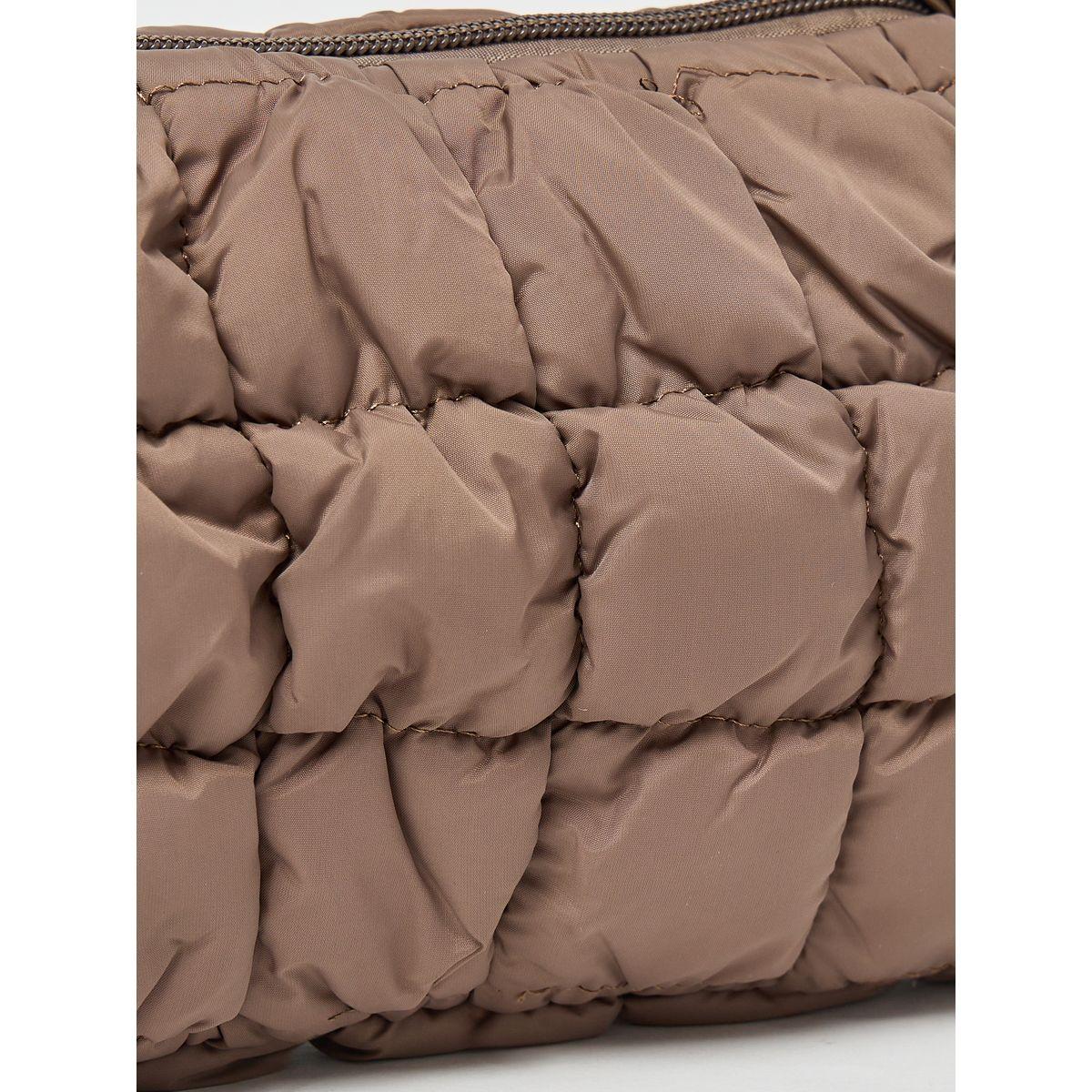 Styli  Quilted Shoulder Bag with Detachable Strap and Zip Closure-women-bagsandwallets-handbags-image-4