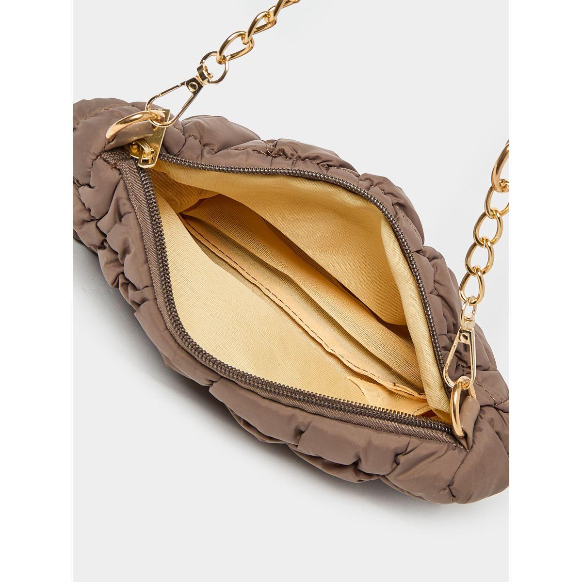Styli  Quilted Shoulder Bag with Detachable Strap and Zip Closure-women-bagsandwallets-handbags-image-6