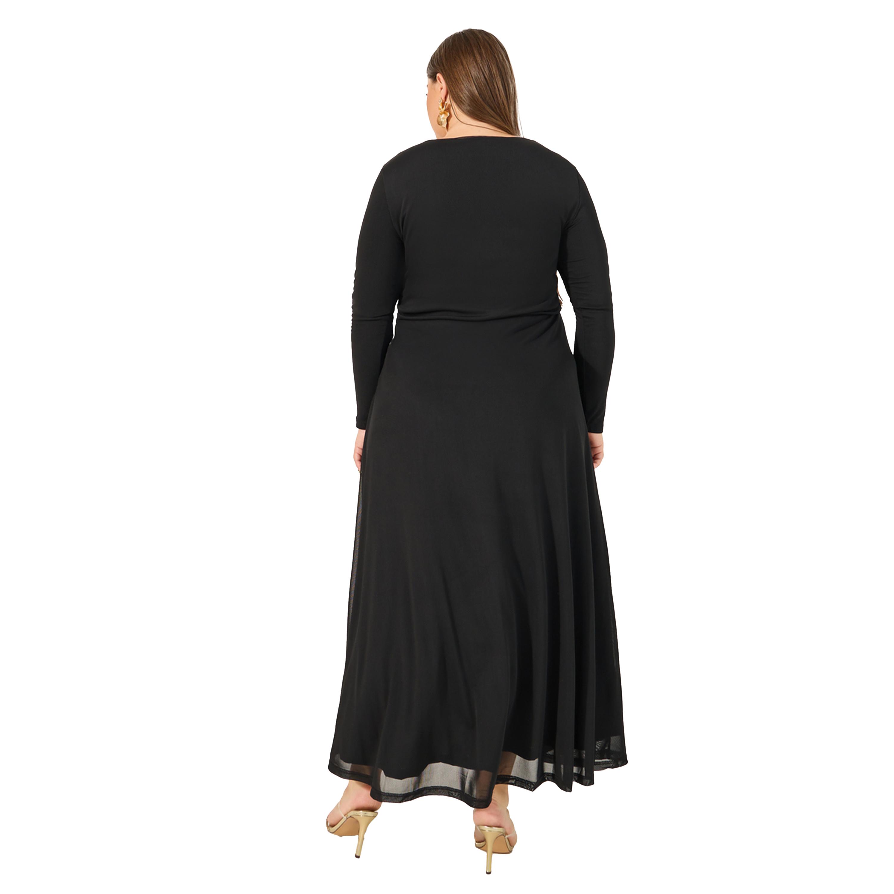 Styli Plus Size Square Neck A-Line Maxi Dress-women-clothing-dresses-image-5