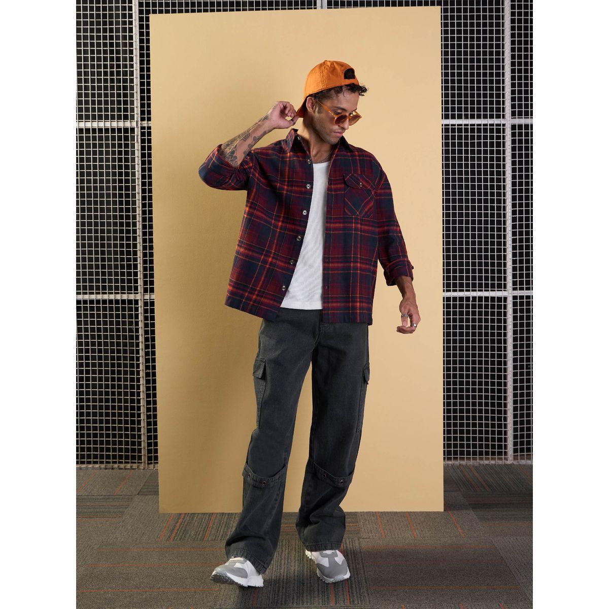جينز باجي بقصة مريحة مع جيوب كارجو ماسكلن ساسافراس × ستايلي-men-clothing-bottoms-jeans-image-6