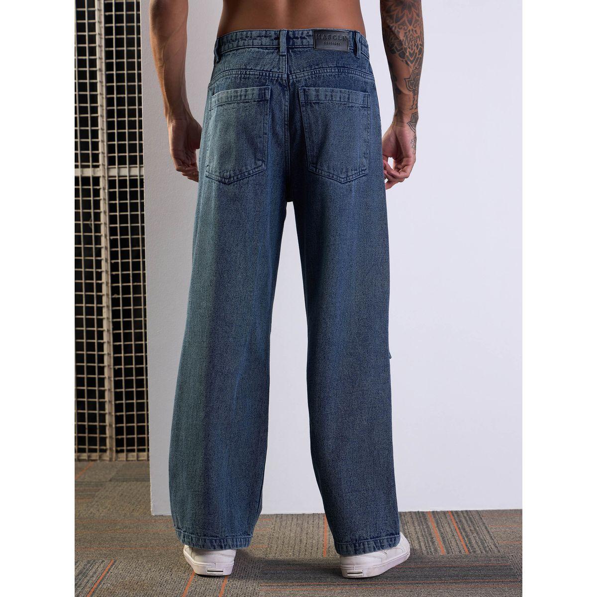 Mascln Sassafras X Styli  Mid Rise Relaxed Fit Baggy Jeans-men-clothing-bottoms-jeans-image-5
