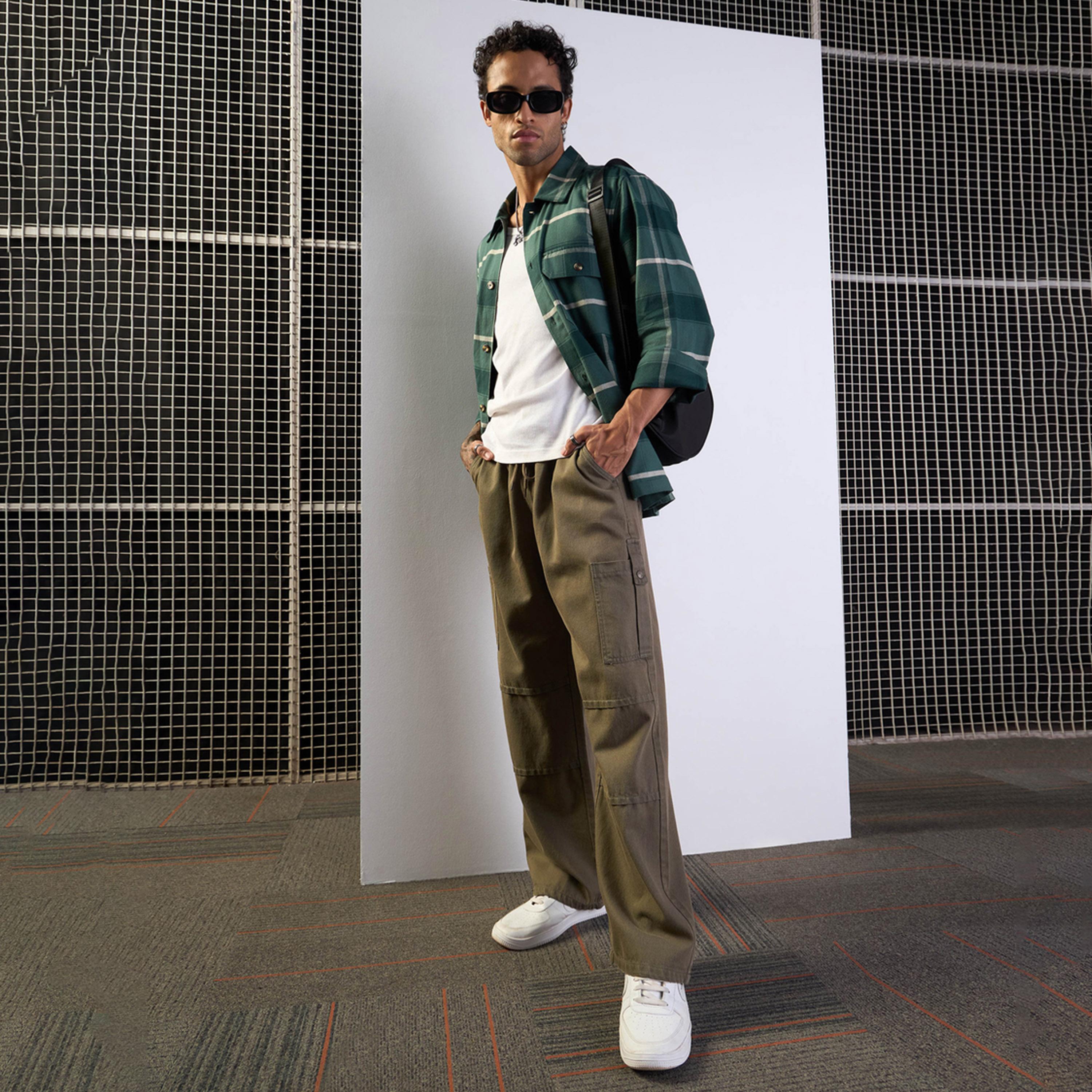 ماسكلن ساسافراس × ستايلي - بنطال جينز واسع بخصر متوسط الارتفاع-men-clothing-bottoms-jeans-image-2