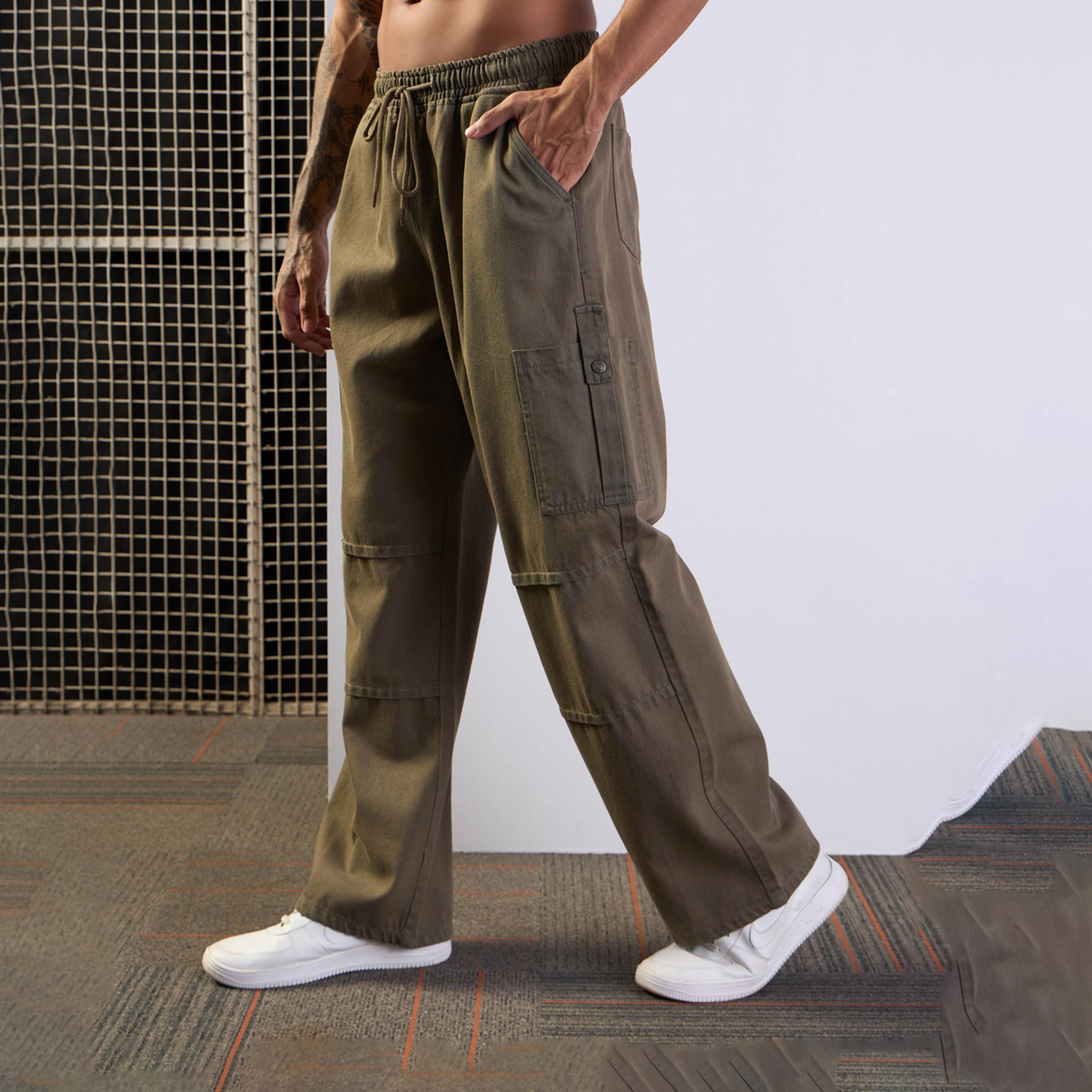 Mascln Sassafras X Styli Solid Mid-Rise Baggy Cargo Jeans-men-clothing-bottoms-jeans-image-3