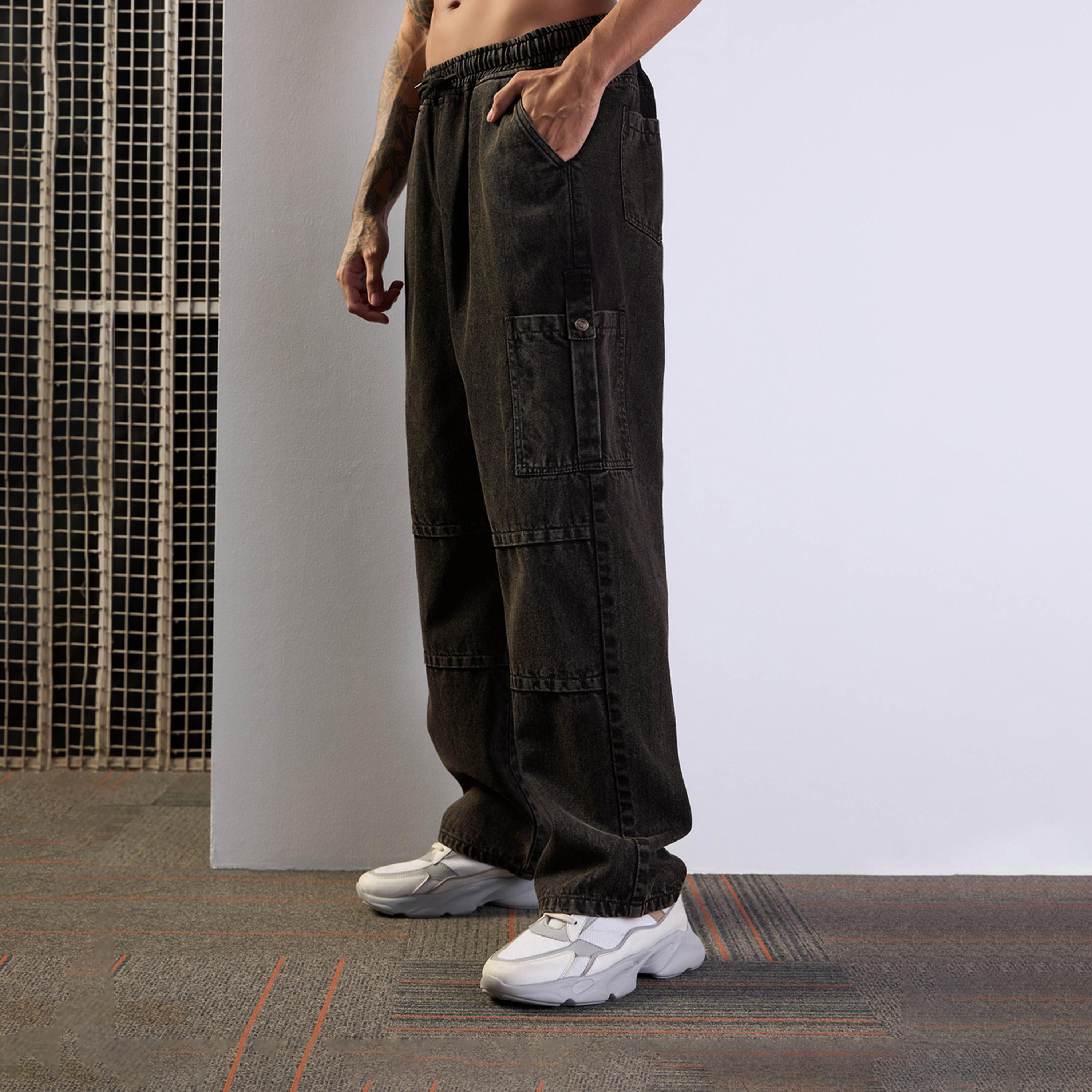 ماسكلن ساسافراس × ستايلي - بنطال جينز واسع بخصر متوسط الارتفاع-men-clothing-bottoms-jeans-image-3