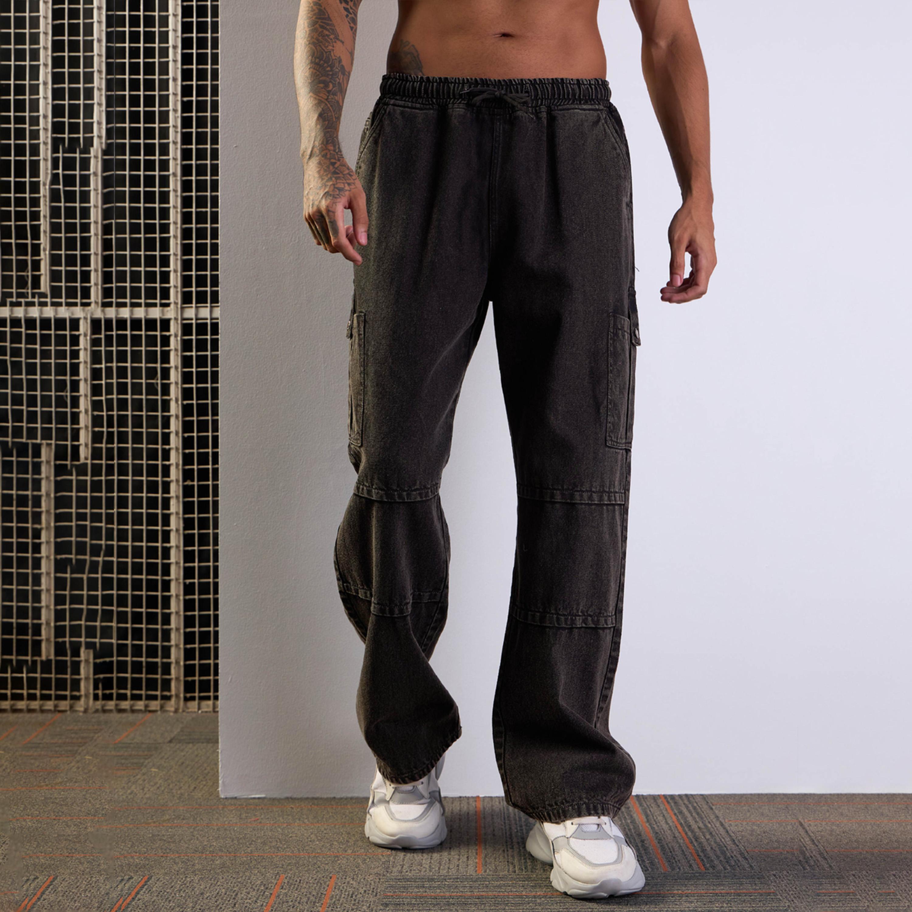 ماسكلن ساسافراس × ستايلي - بنطال جينز واسع بخصر متوسط الارتفاع-men-clothing-bottoms-jeans-image-8