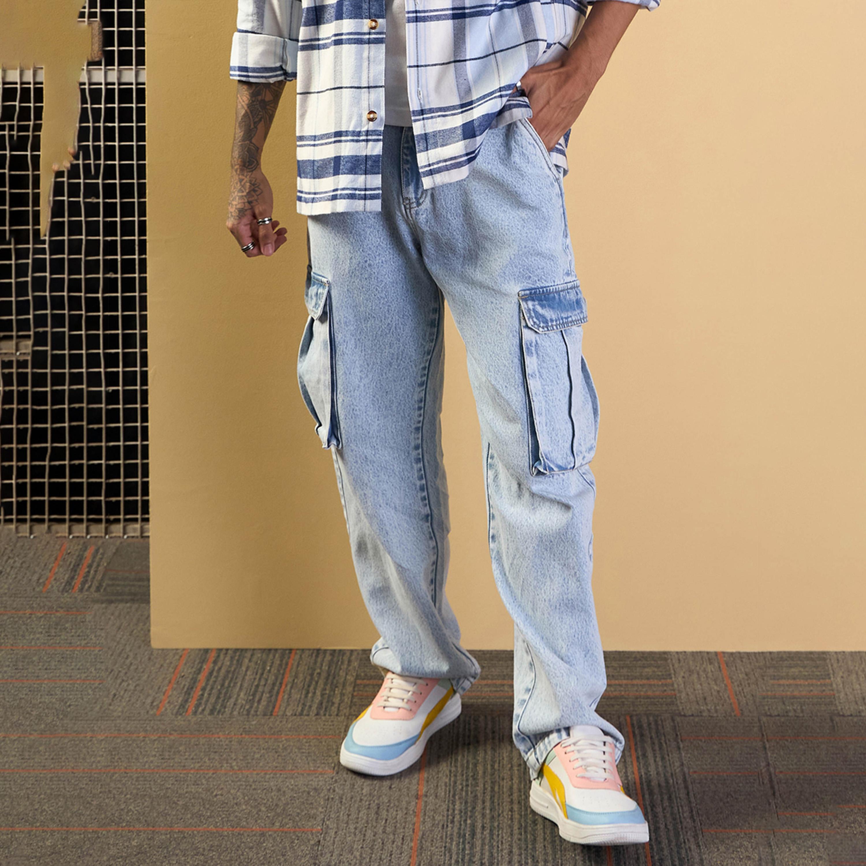Mascln Sassafras X Styli Acid Washed Mid-Rise Cargo Jeans-men-clothing-bottoms-jeans-image-8