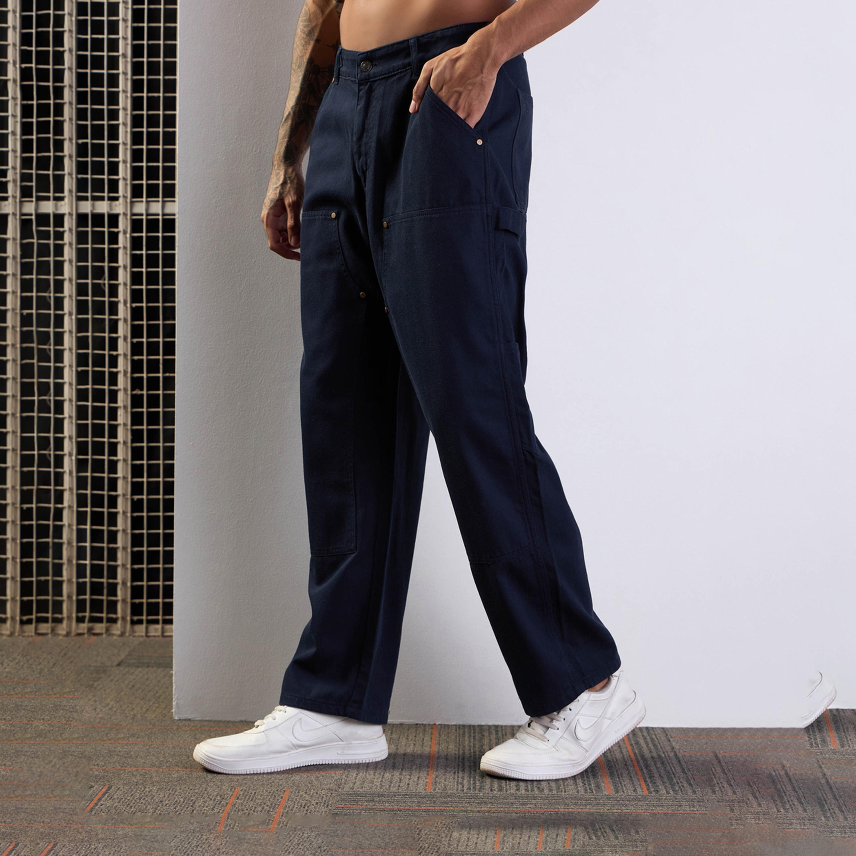 Mascln Sassafras X Styli Navy Blue Relax Fit Carpenter Jeans-men-clothing-bottoms-jeans-image-3