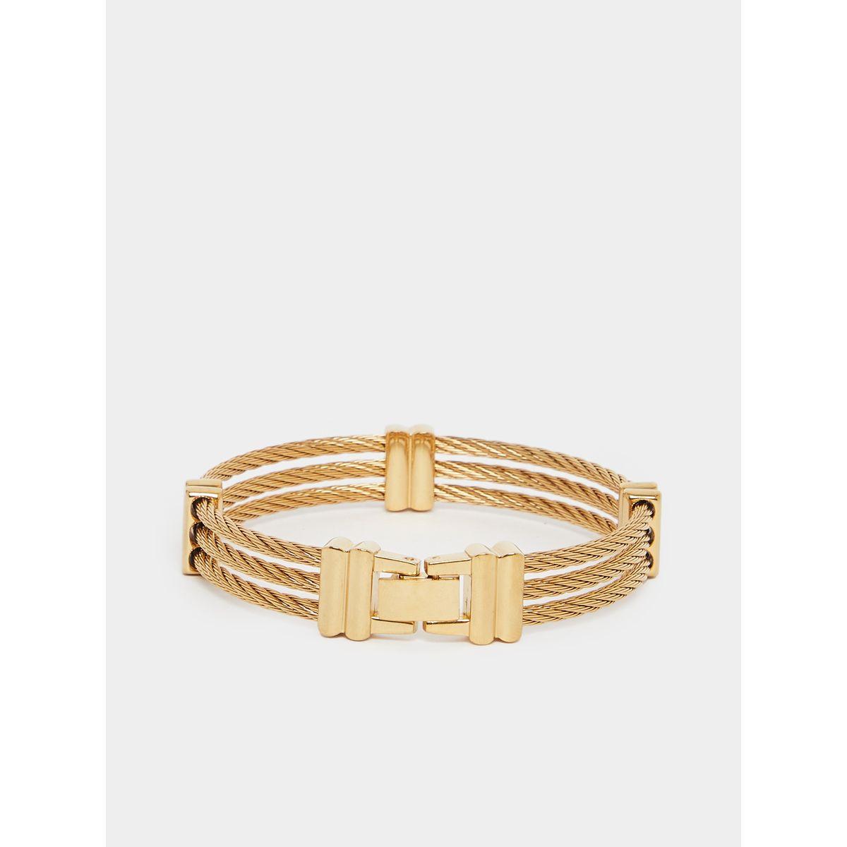 Push Lock Textured Bangle-women-watchesandjewellery-jewellery-banglesandbracelets-image-2