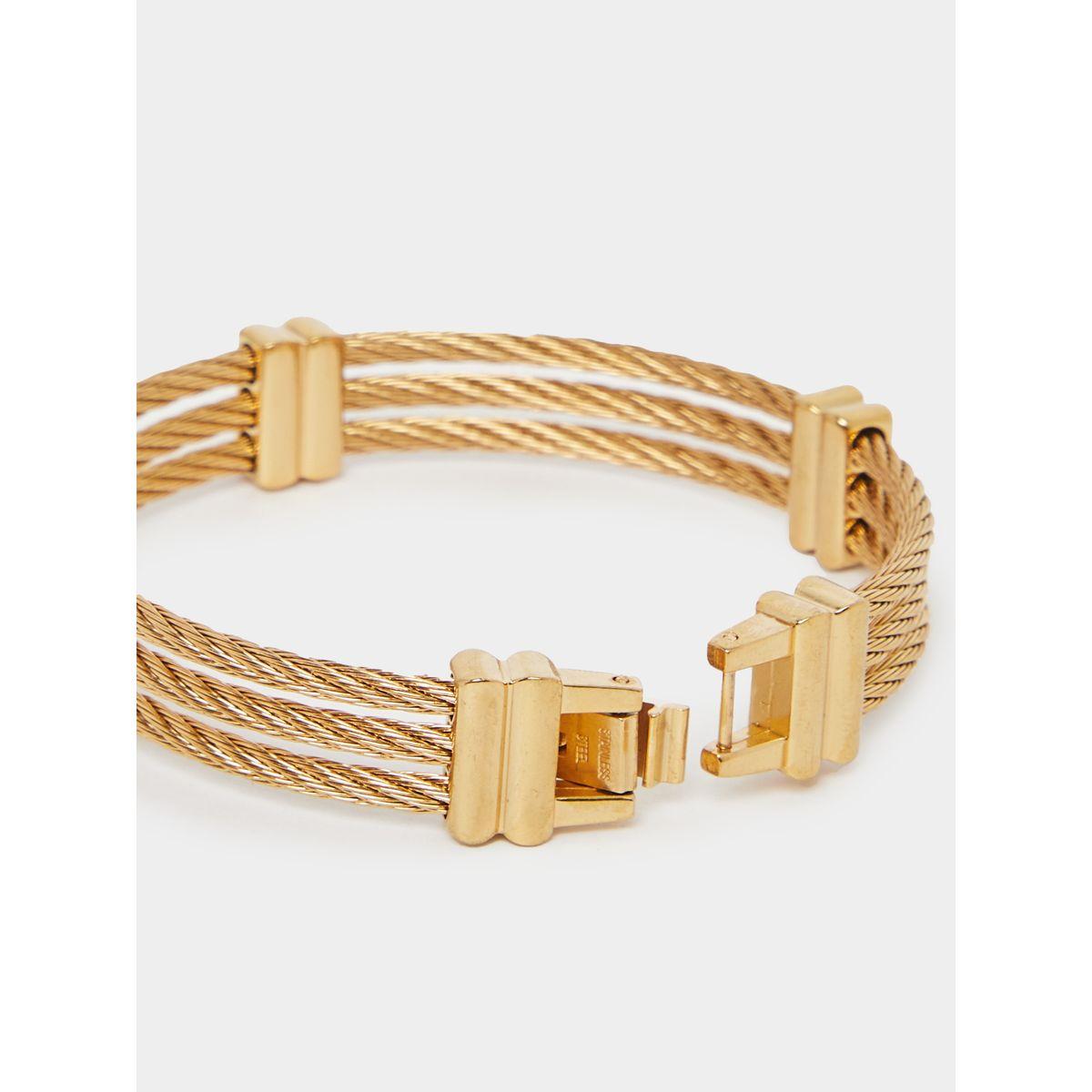 Push Lock Textured Bangle-women-watchesandjewellery-jewellery-banglesandbracelets-image-4