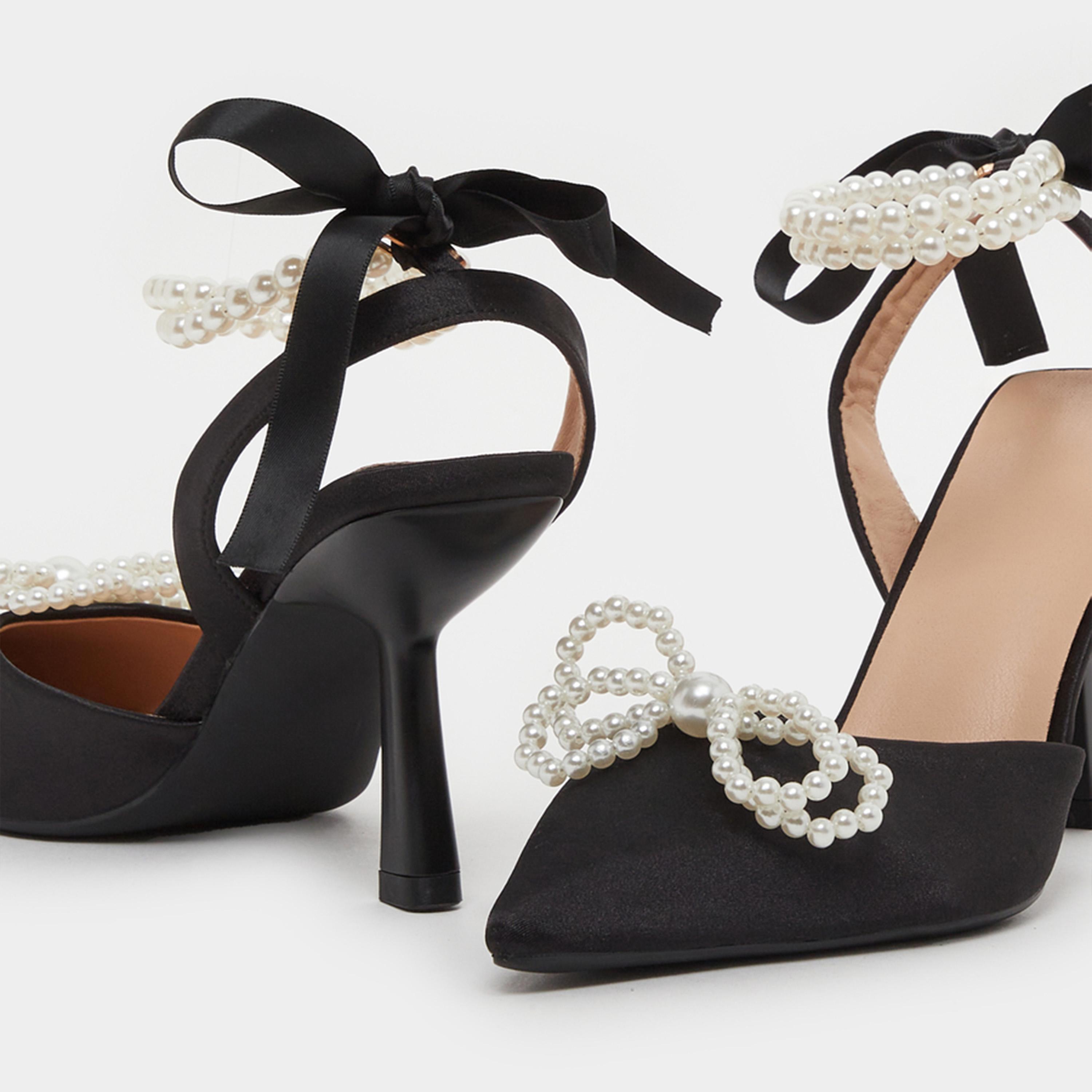 Take Two Ankle Strap Pearl Kitten Heel Sandals-women-shoes-heels-image-3