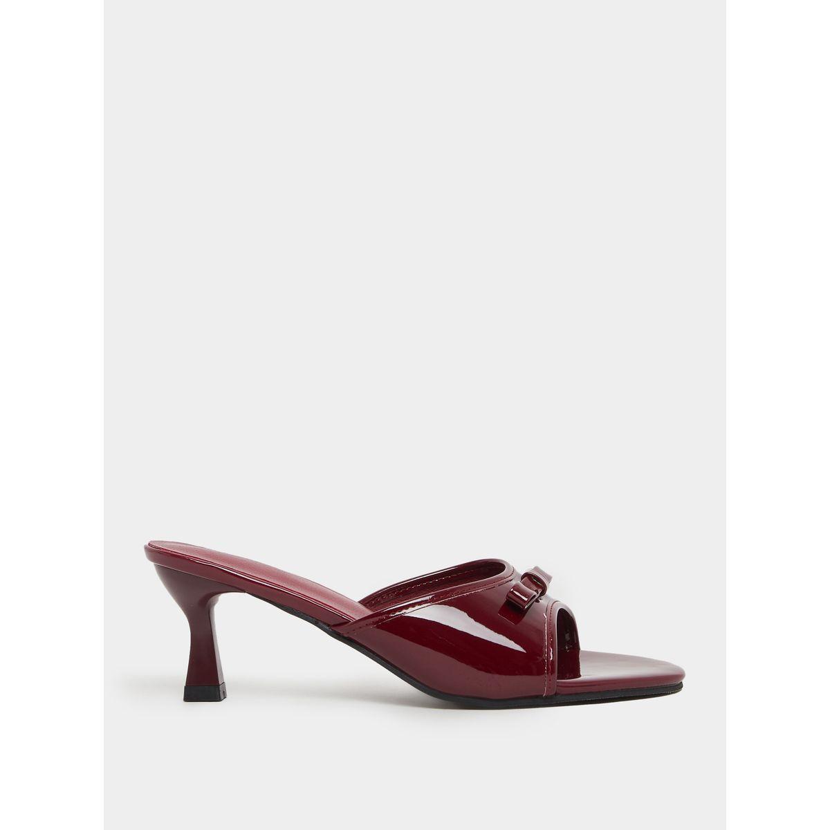 Take Two Bow Accent Kitten Heel Sandals-women-shoes-sandals-heeled-image-1