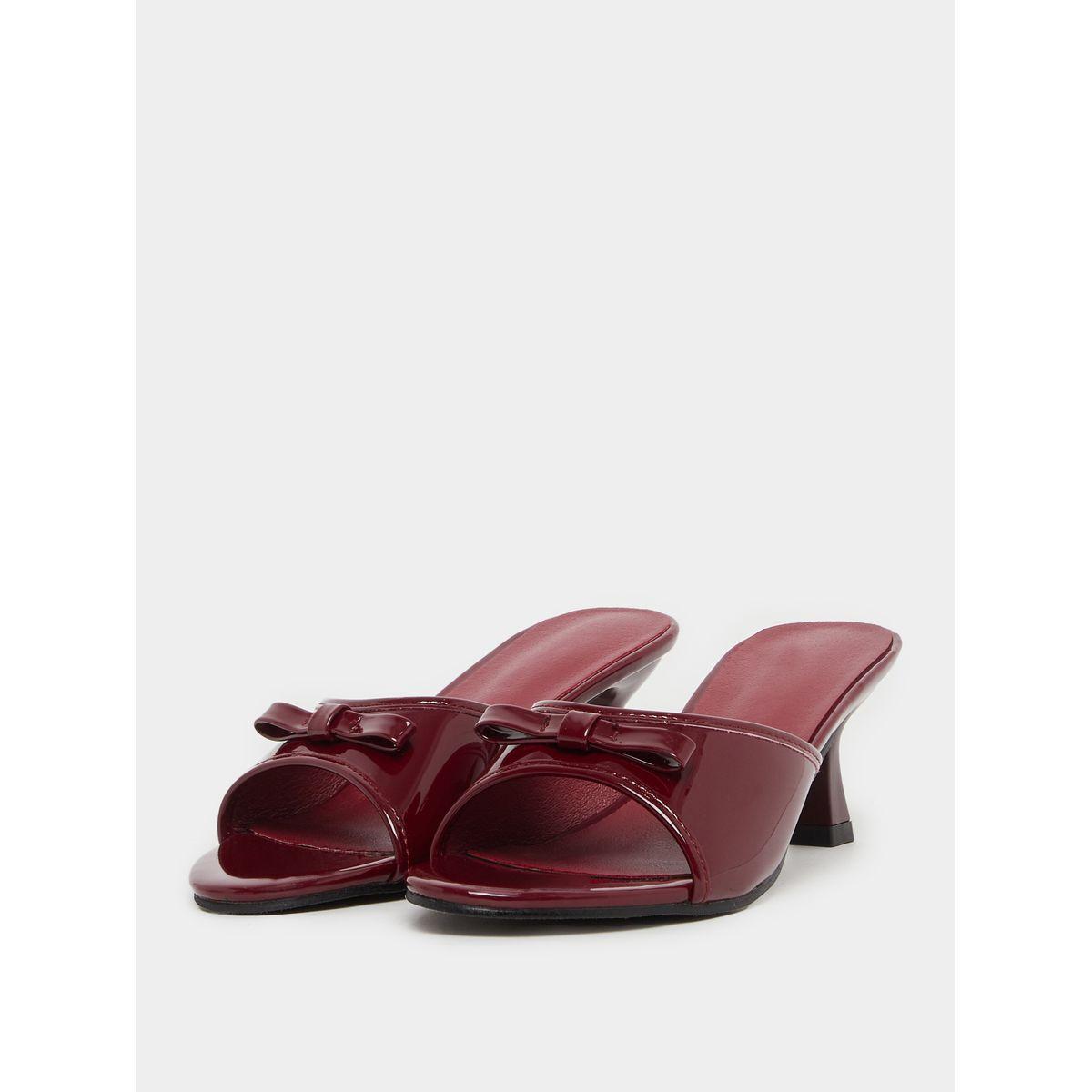 Take Two Bow Accent Kitten Heel Sandals-women-shoes-sandals-heeled-image-2