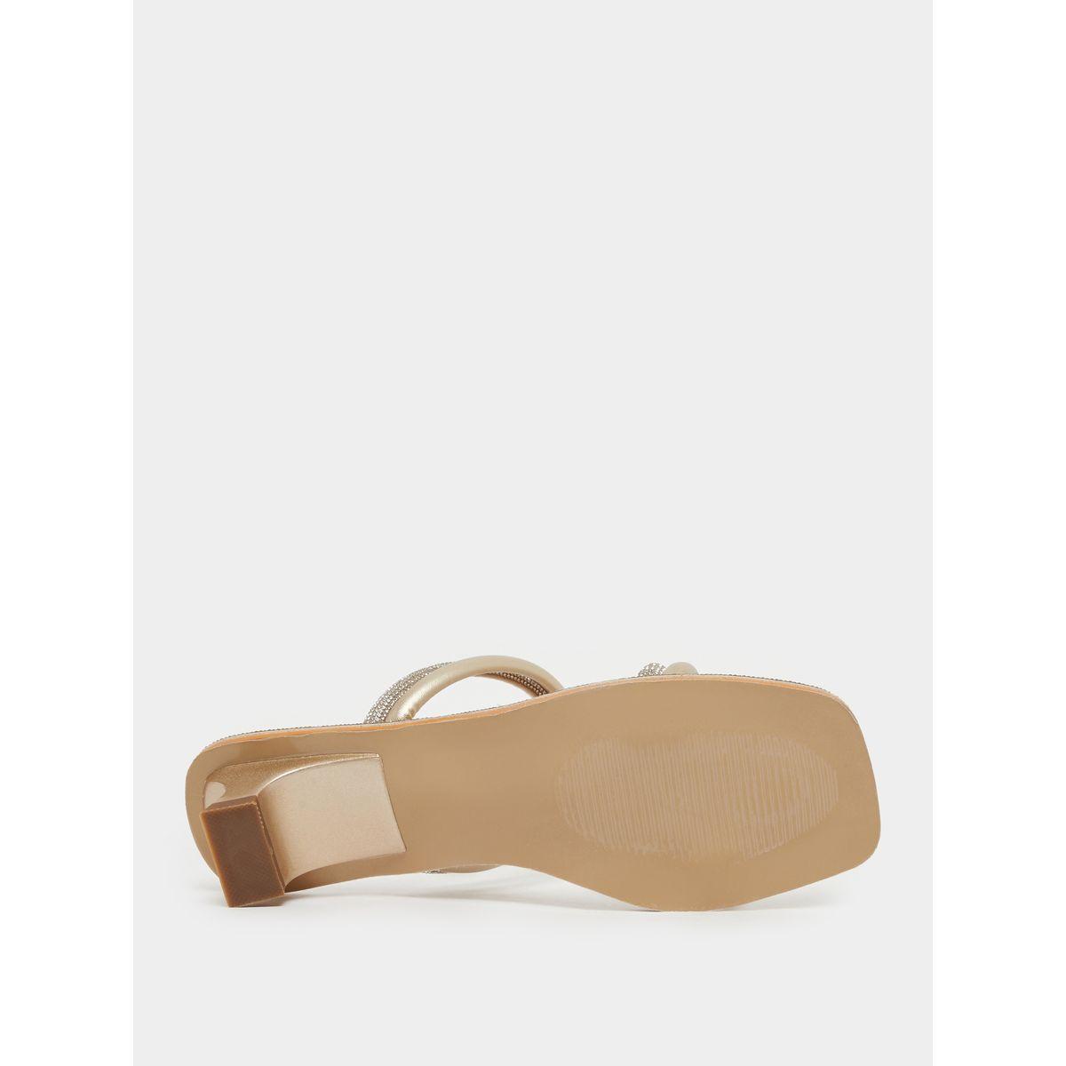 Take Two Embellished Metallic Kitten Heel Sandals-women-shoes-sandals-heeled-image-6