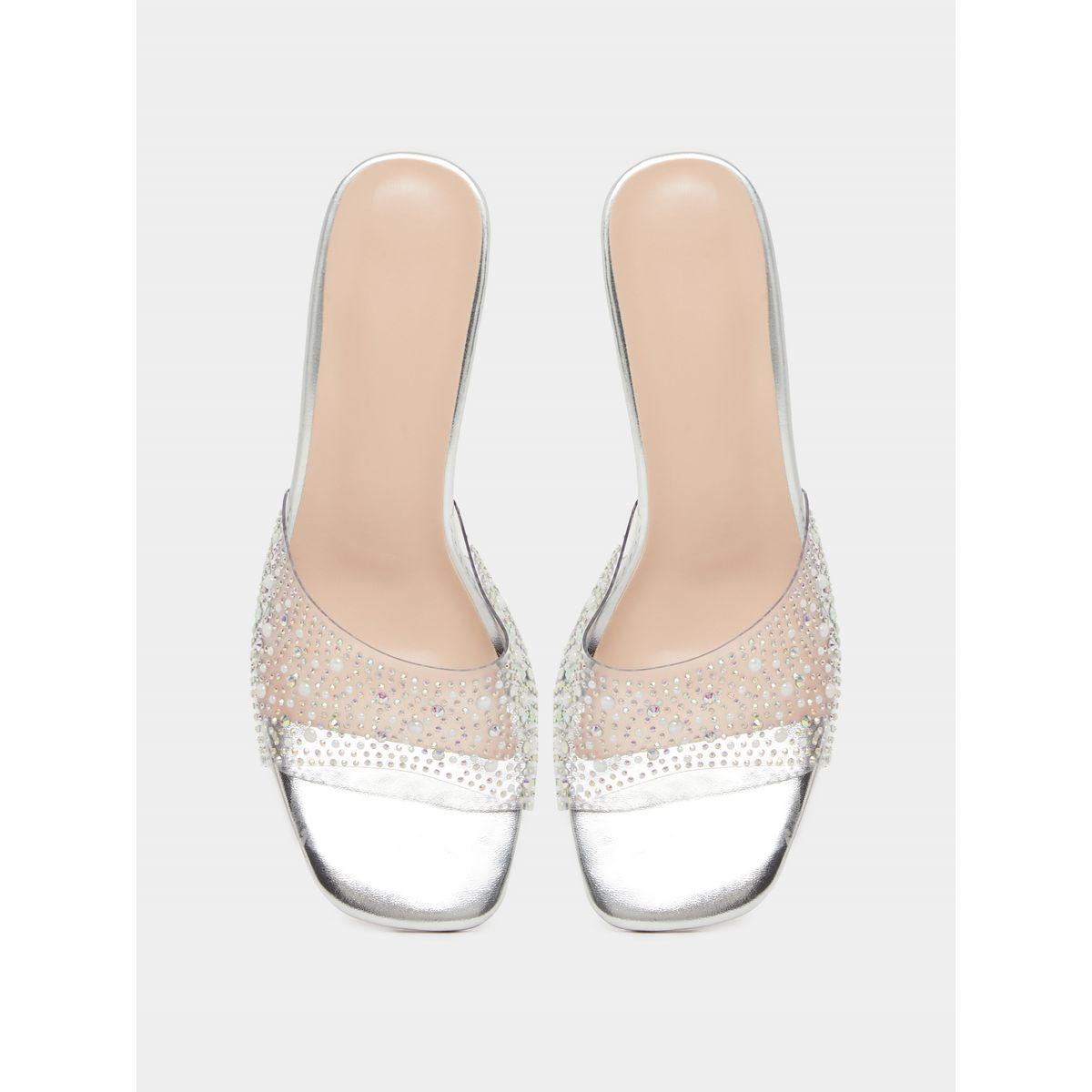 Take Two Embellished Transparent Strap Block Heel Sandals-women-shoes-sandals-heeled-image-5