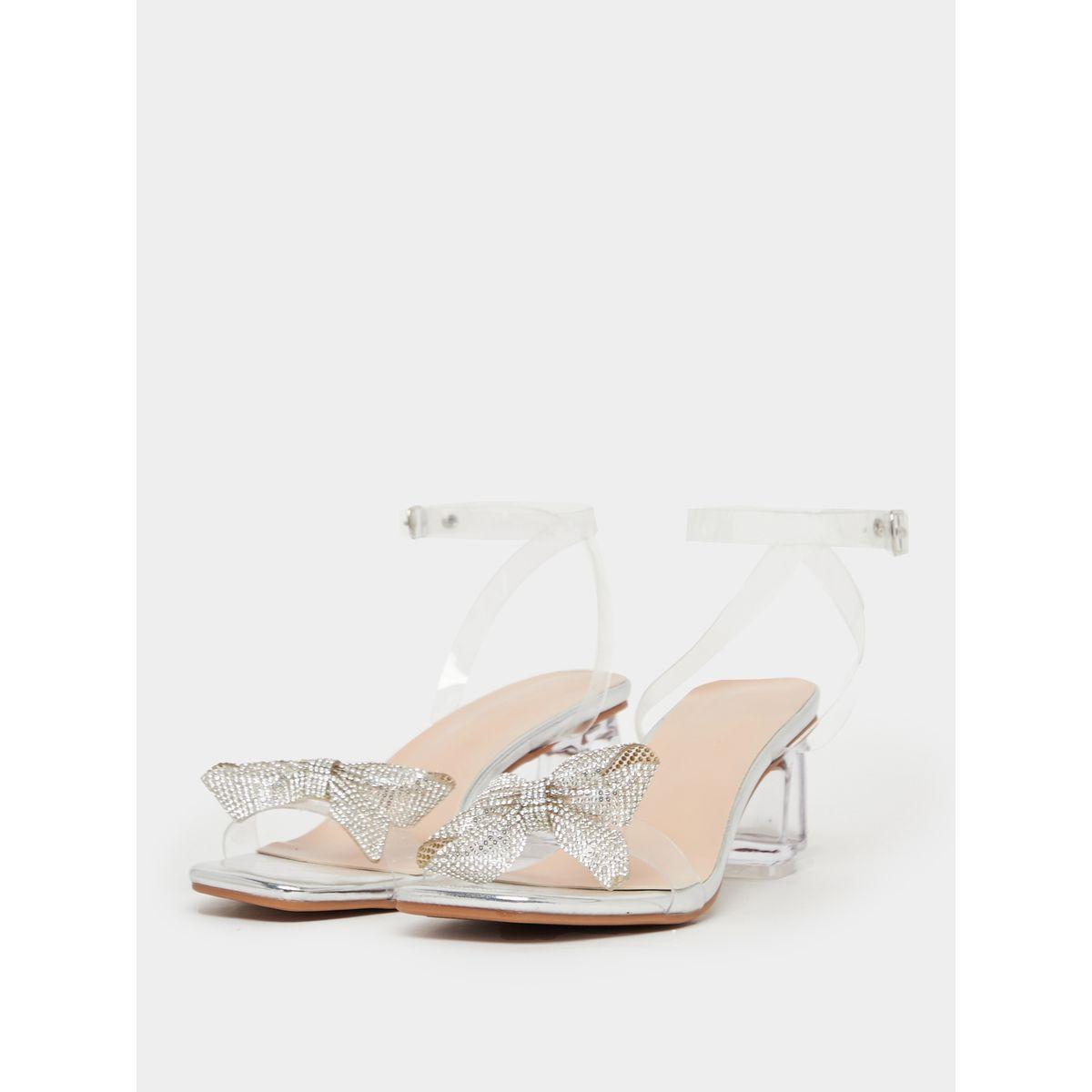 صندل بكعب سميك وحلية بنمط فيونكة-women-shoes-sandals-heeled-image-3