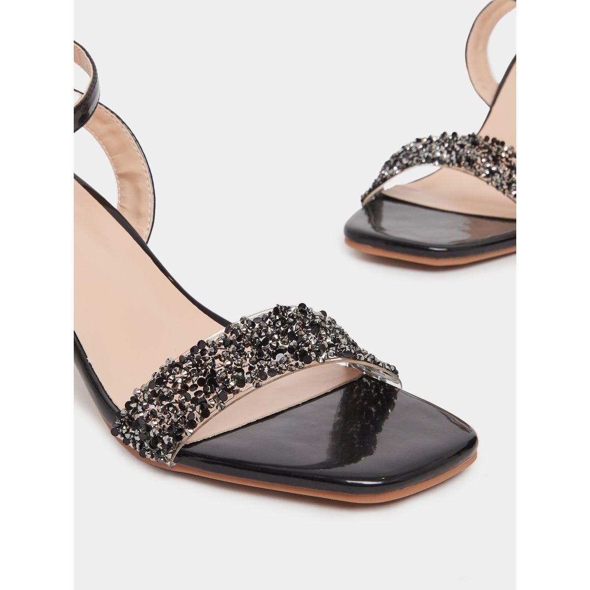 Take Two Embellished Ankle Strap Transparent Heel Sandals-women-shoes-sandals-heeled-image-3