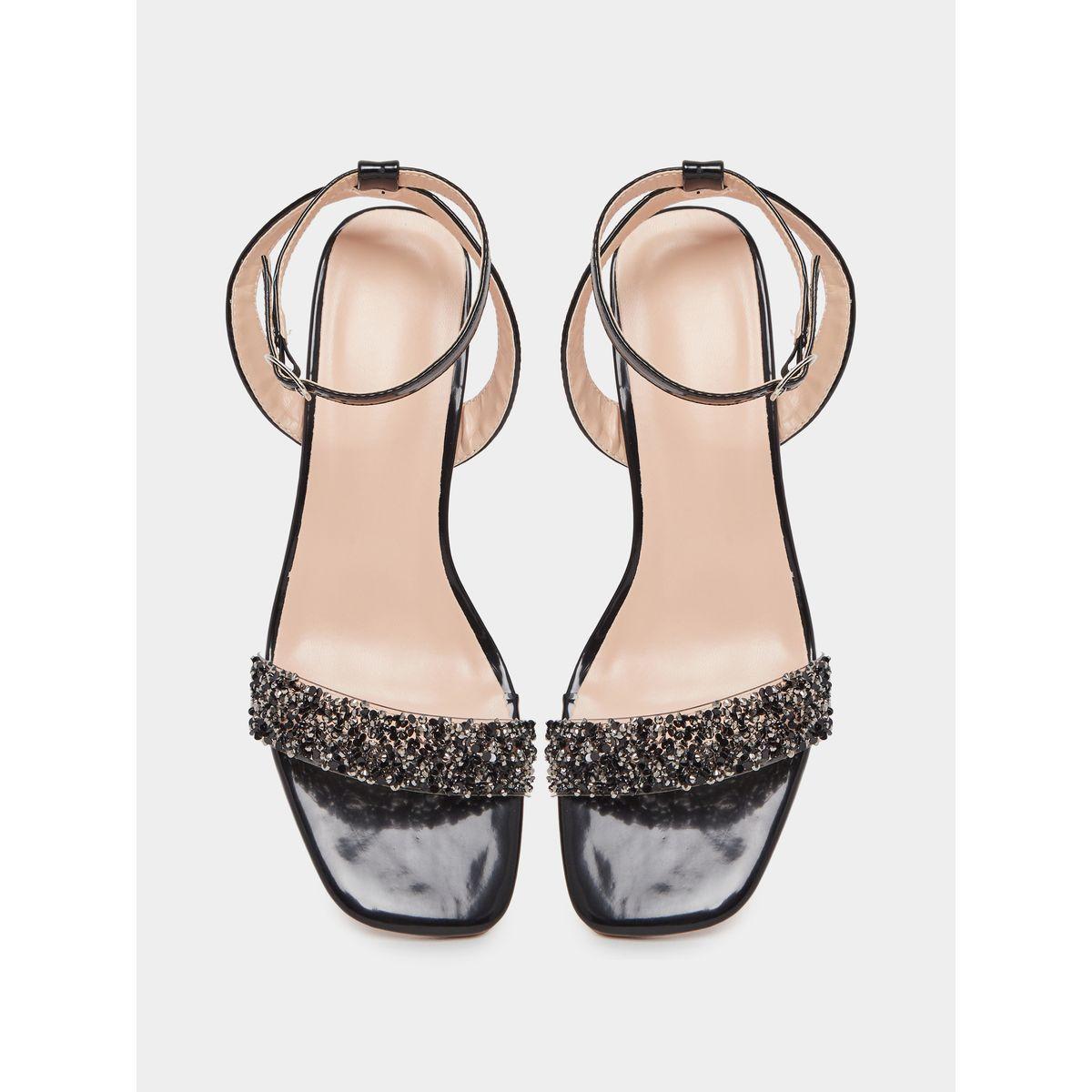 Take Two Embellished Ankle Strap Transparent Heel Sandals-women-shoes-sandals-heeled-image-5