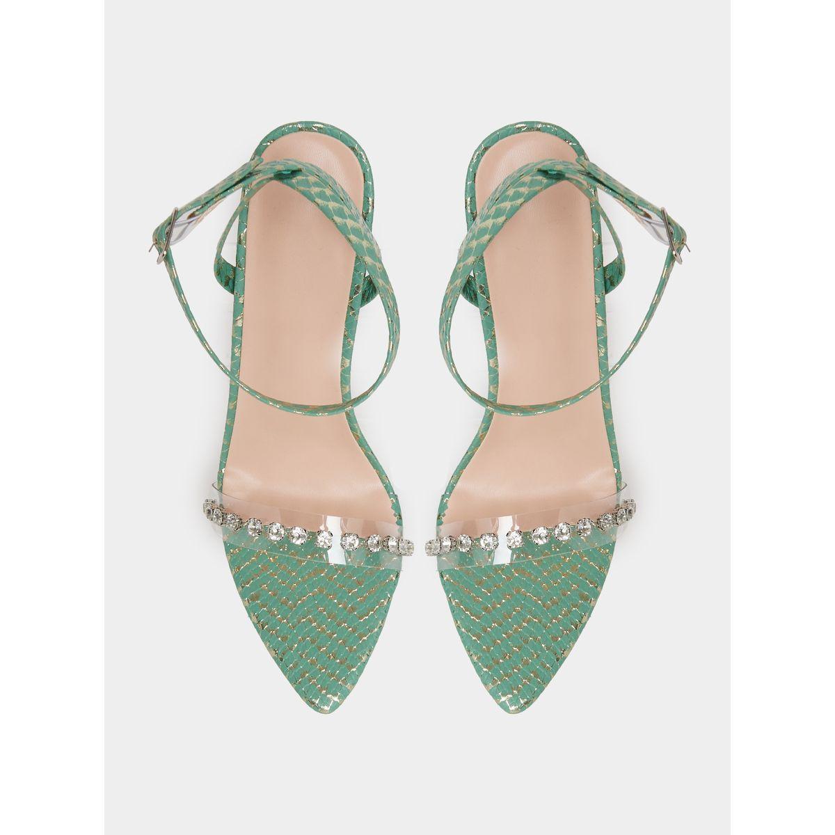 Take Two Embellished Transparent Strap Stiletto Heel Sandals-women-shoes-sandals-heeled-image-5