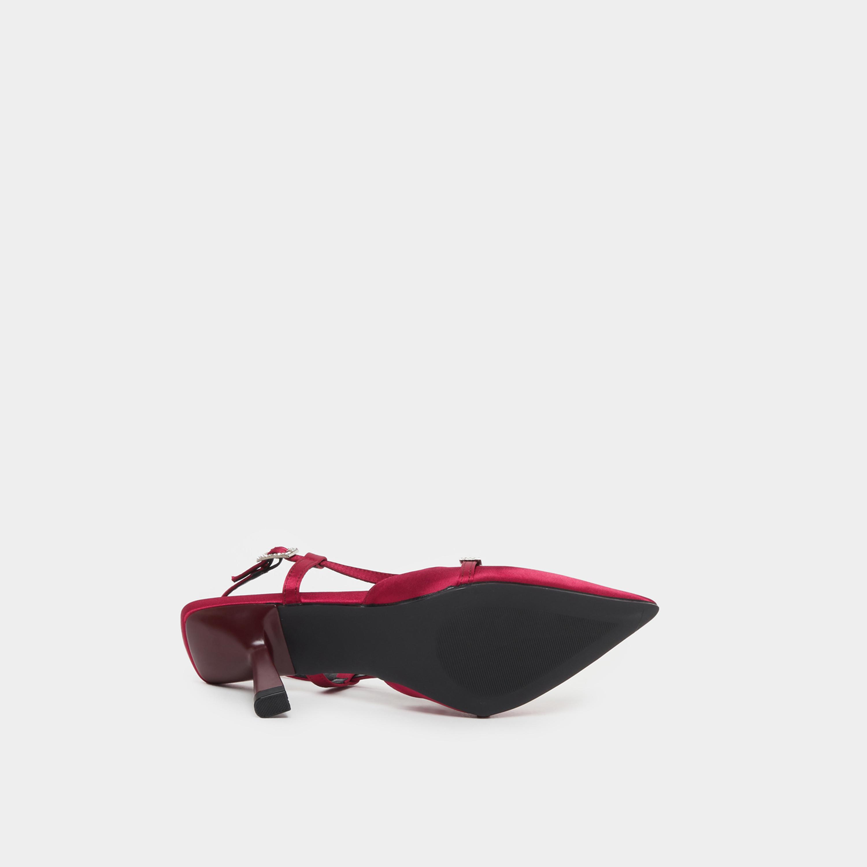 ستايلي - حذاء ستيليتو بكعب عالٍ مزين بإبزيم-women-shoes-heels-image-6