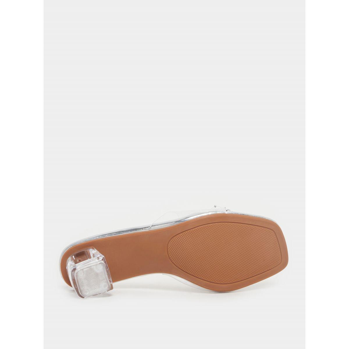 Take Two Beaded Transparent Strap Block Heel Sandals-women-shoes-heels-image-6