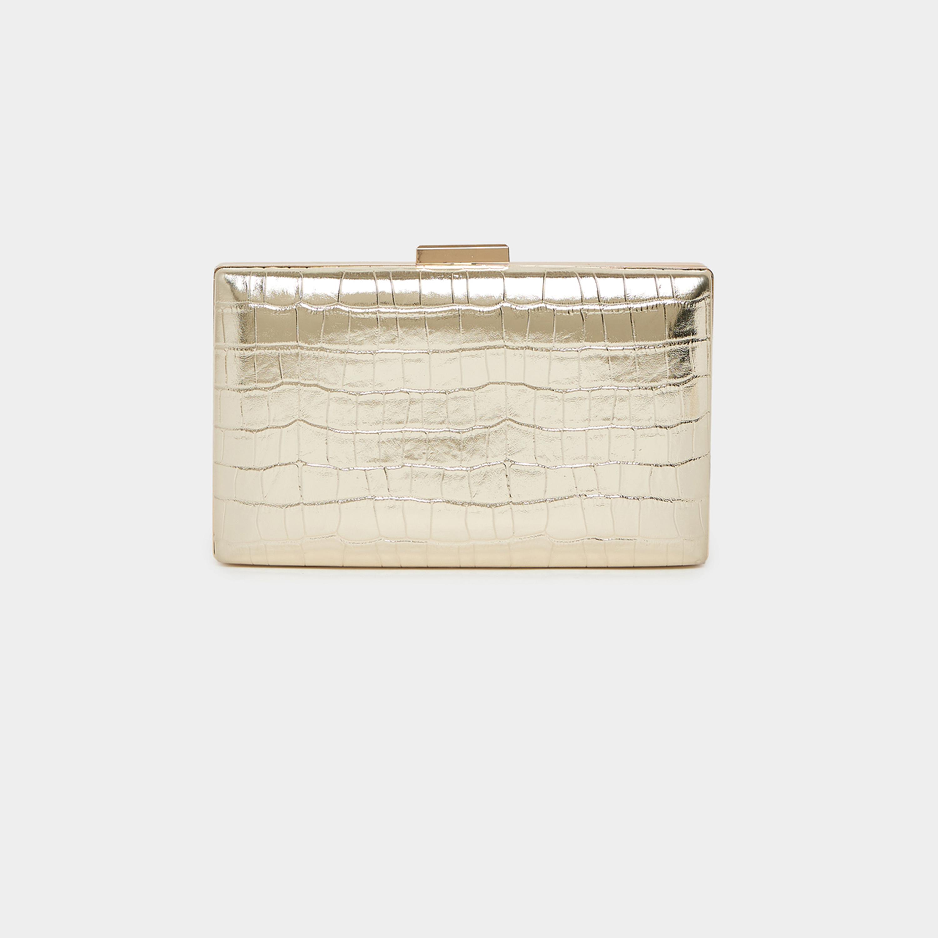 ستايلي - حقيبة كلاتش بطبعة ثعبان ولمعة معدنية-women-bagsandwallets-handbags-image-2