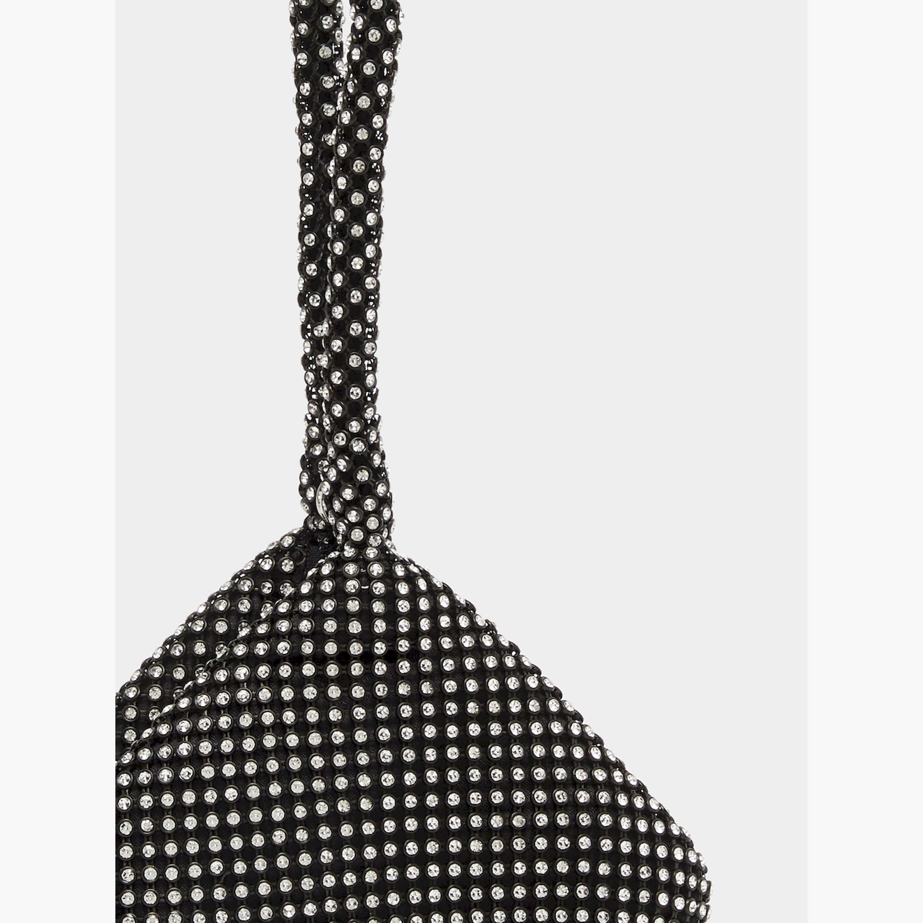 Styli All-Over Embellished Handbag with Zip Closure-women-bagsandwallets-handbags-image-3