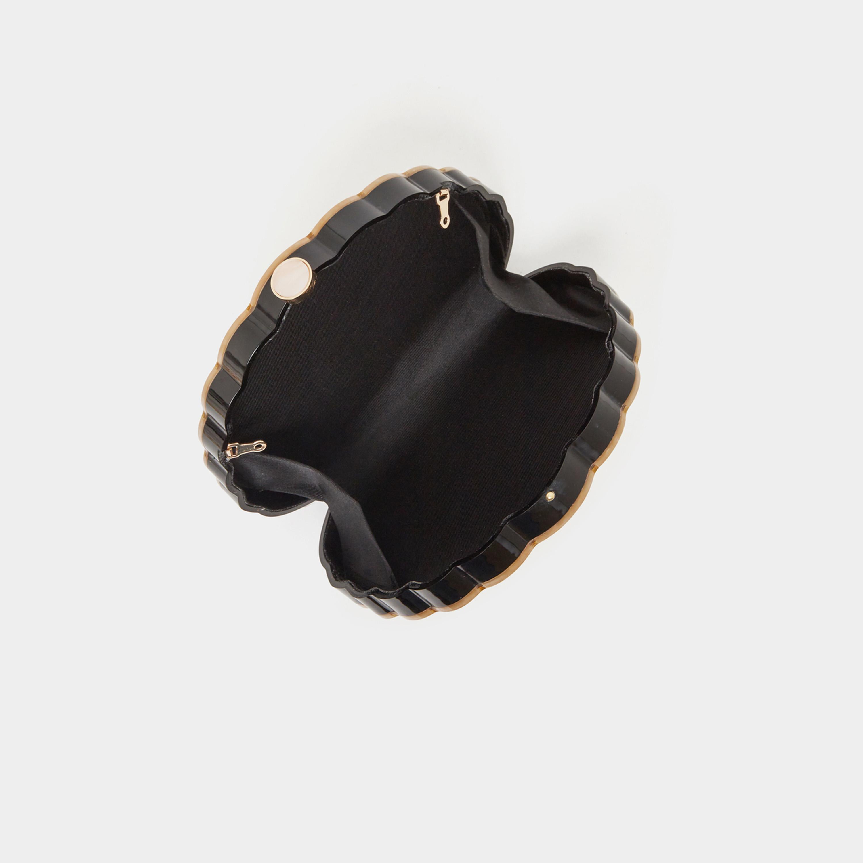 Styli Shell Shape Clutch with Chain Strap-women-bagsandwallets-handbags-image-4