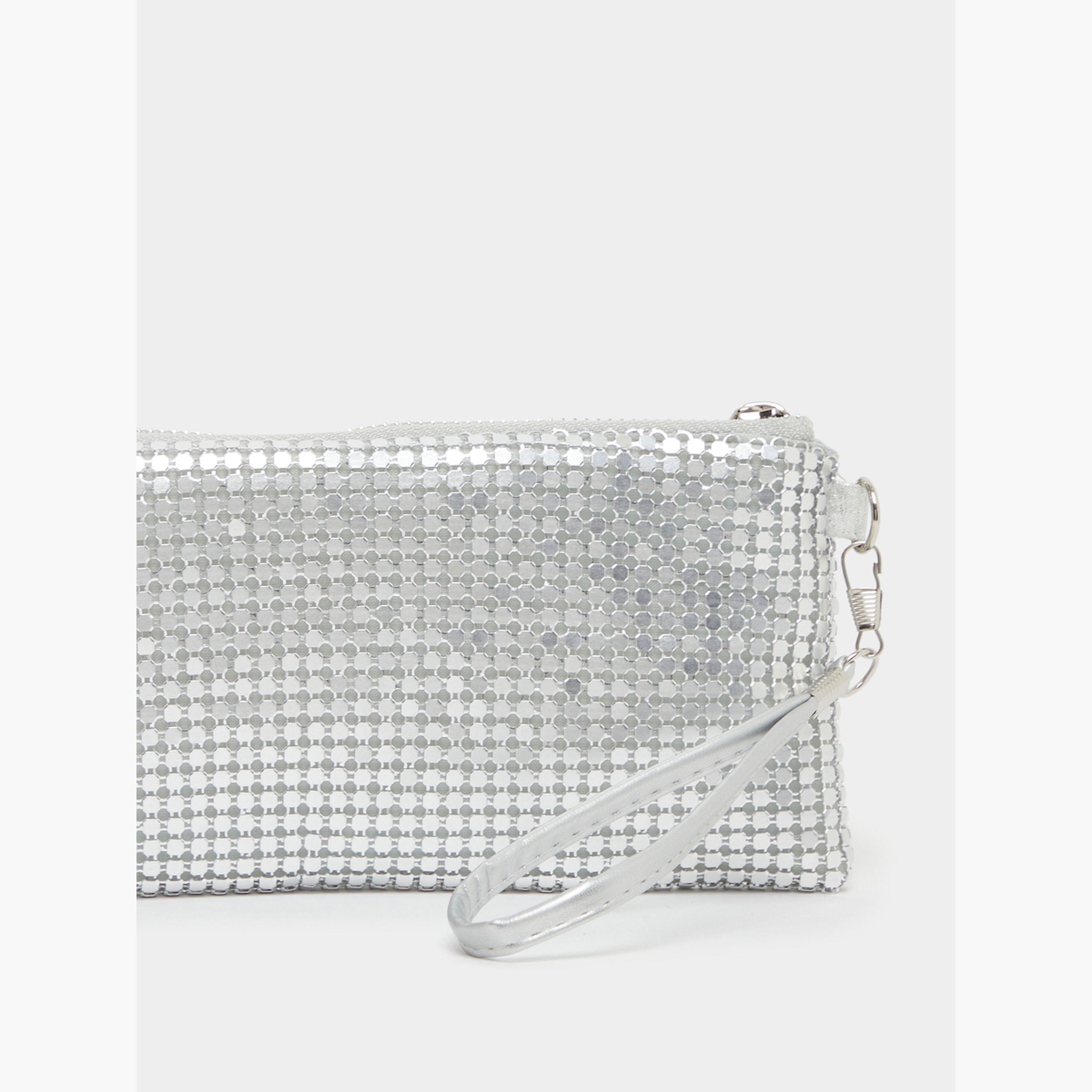 ستايلي - حقيبة كلاتش مزينة مع سحاب للإغلاق-women-bagsandwallets-handbags-image-3