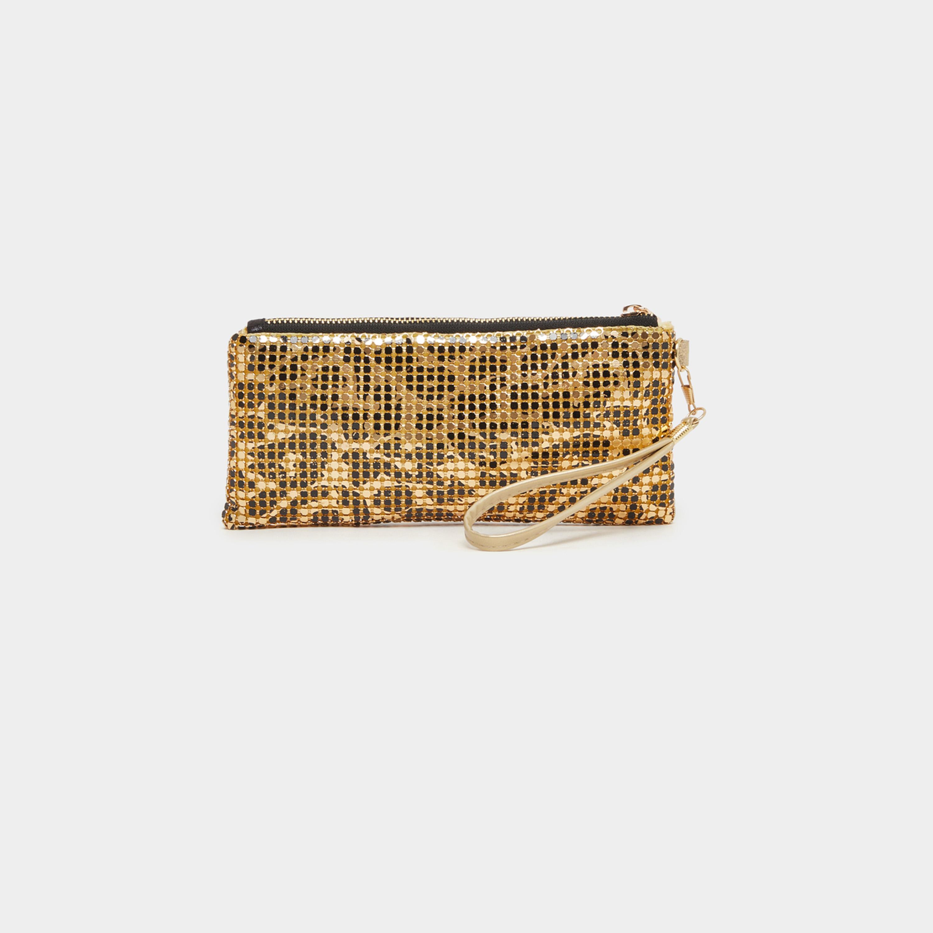 Styli Embellished Clutch with Zip Closure-women-bagsandwallets-handbags-image-2
