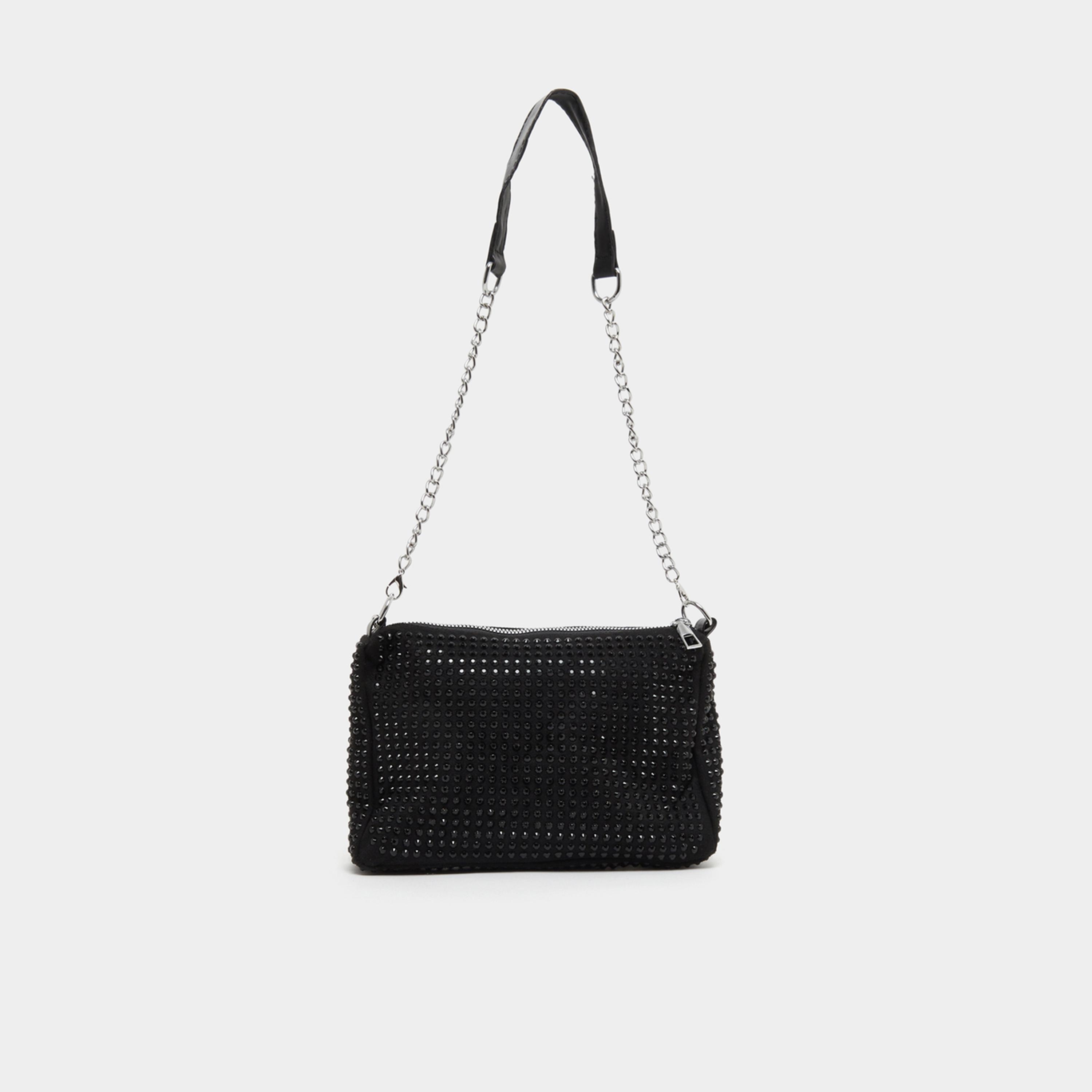 ستايلي - حقيبة كتف مزينة بسلسلة-women-bagsandwallets-handbags-image-3