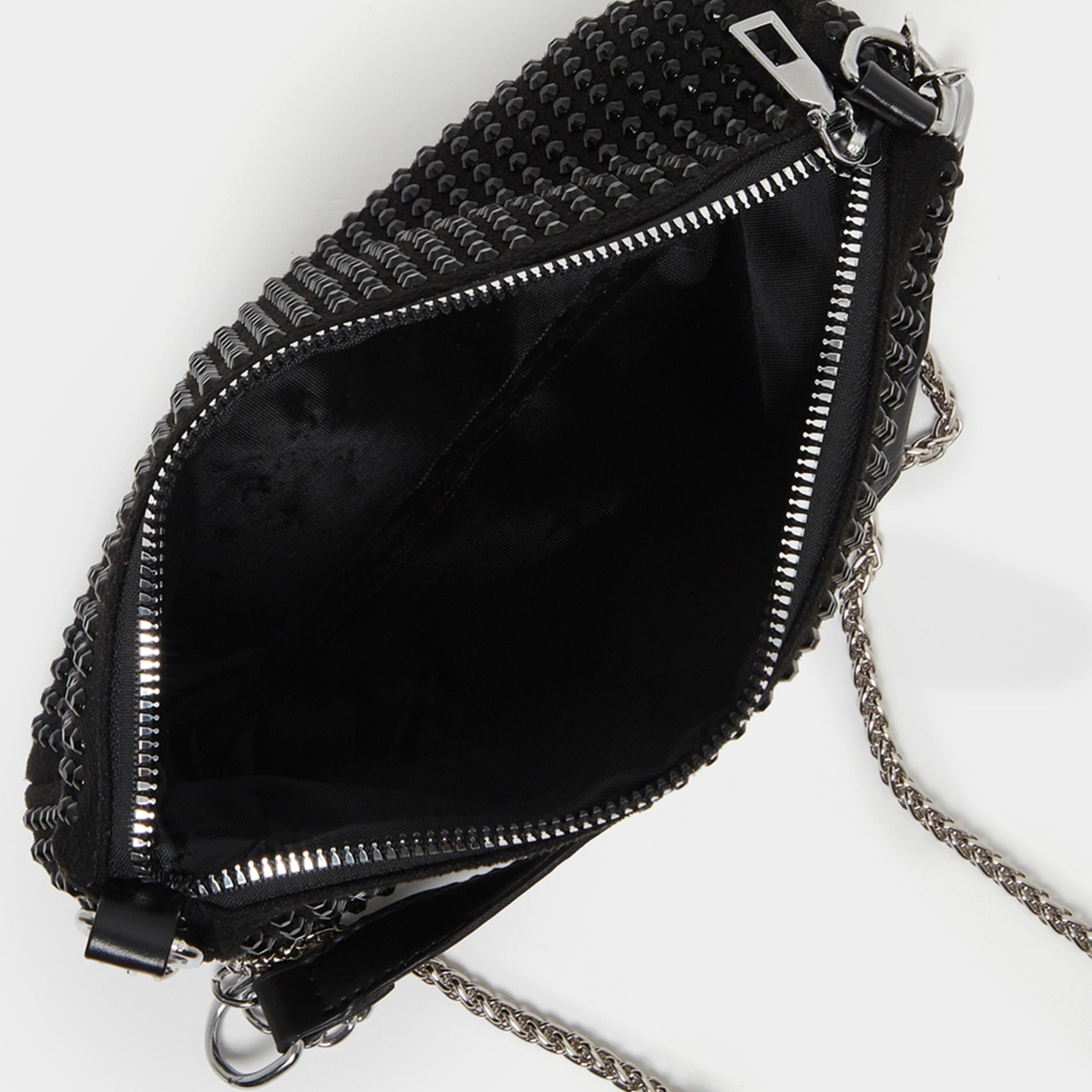 ستايلي - حقيبة كتف مزينة بسلسلة-women-bagsandwallets-handbags-image-1