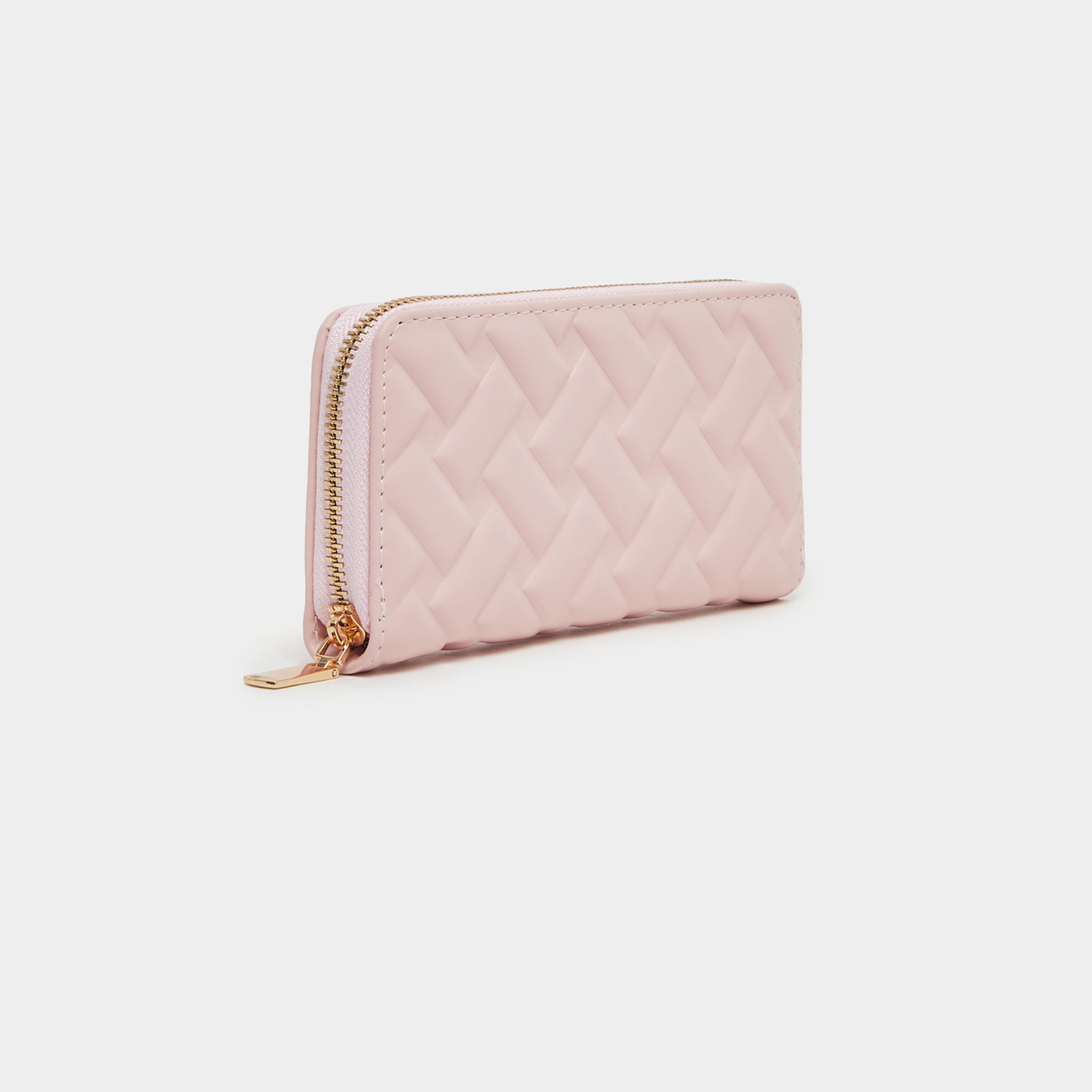 Styli Quilted Zip Around Wallet-women-bagsandwallets-wallets-image-1