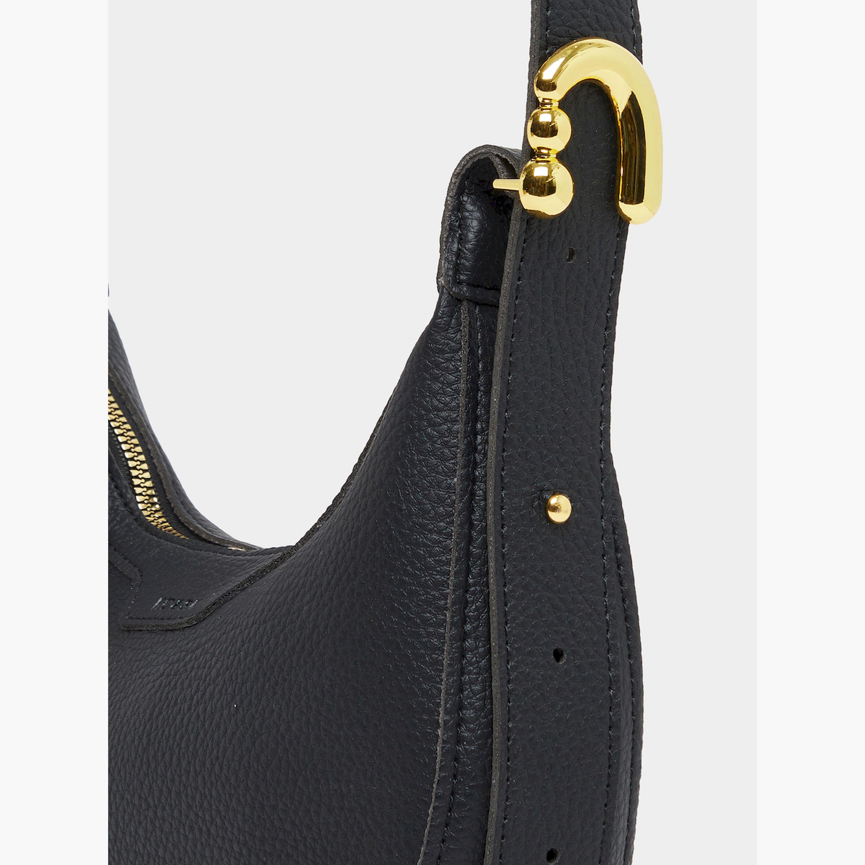 Styli Solid Shoulder Bag with Zip Closure-women-bagsandwallets-handbags-image-3