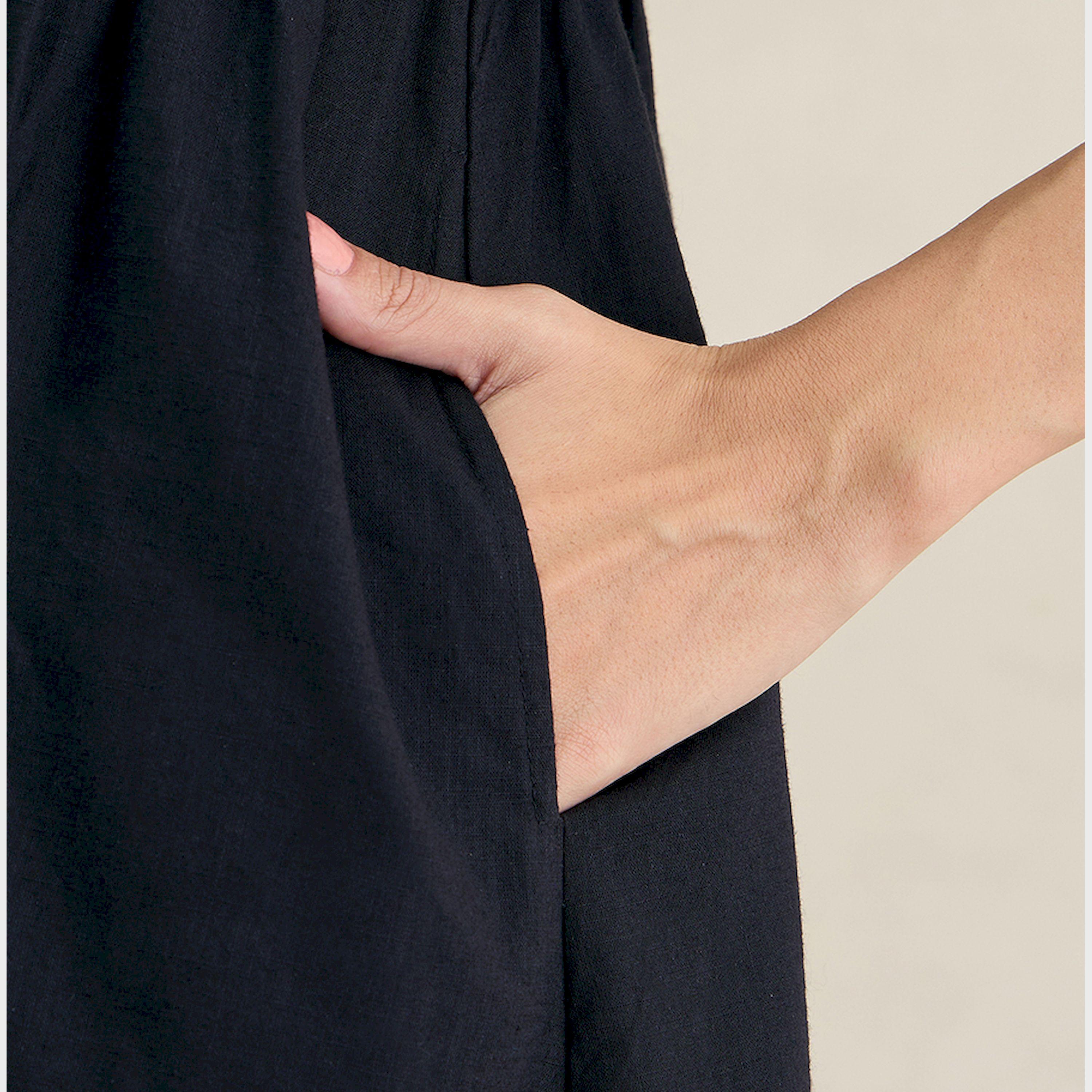 Femmella X Styli Cotton Puff Sleeves Square Neck Maxi Dress-women-clothing-dresses-image-5