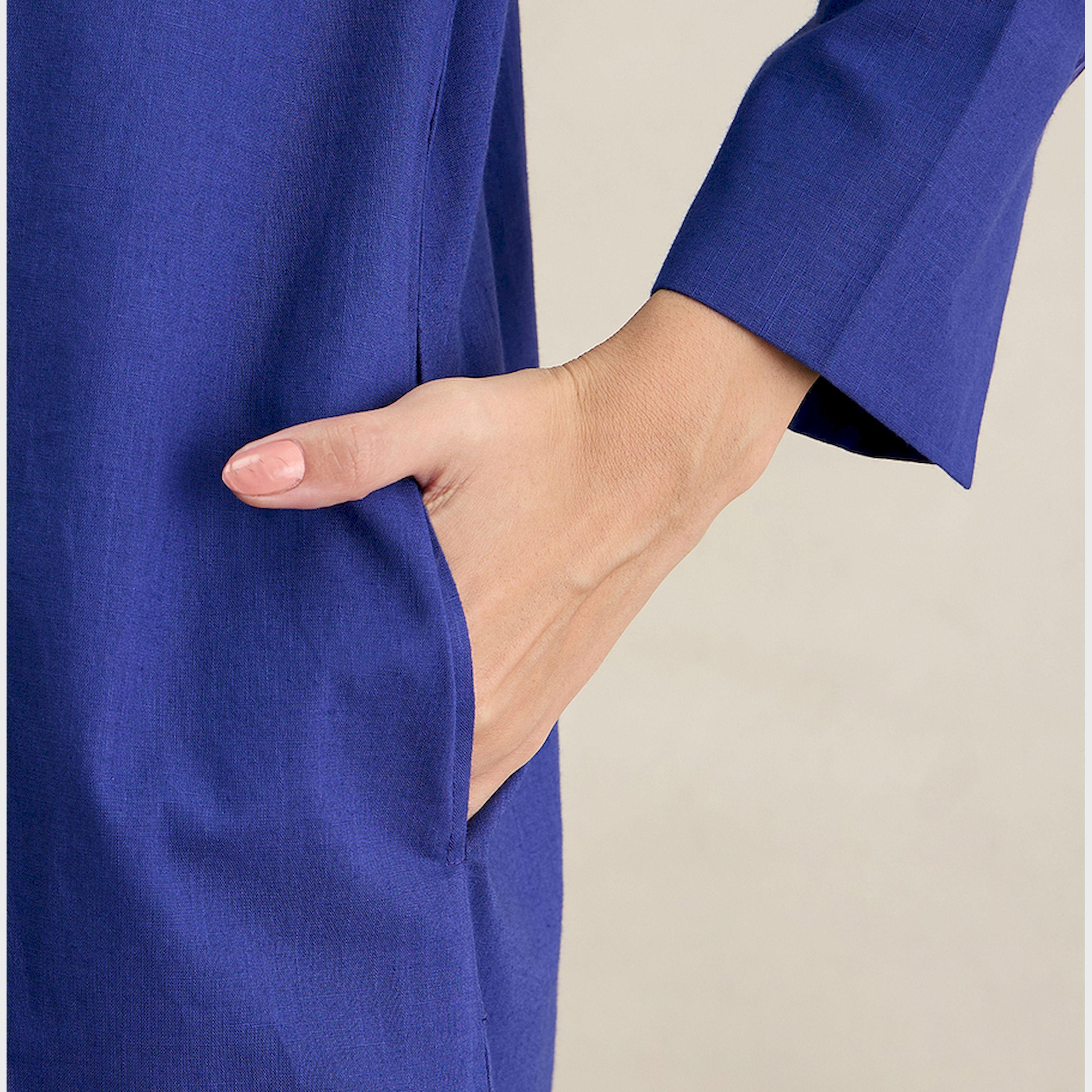 Femmella X Styli Cotton Collared Shirt Midi Dress-women-clothing-dresses-image-6
