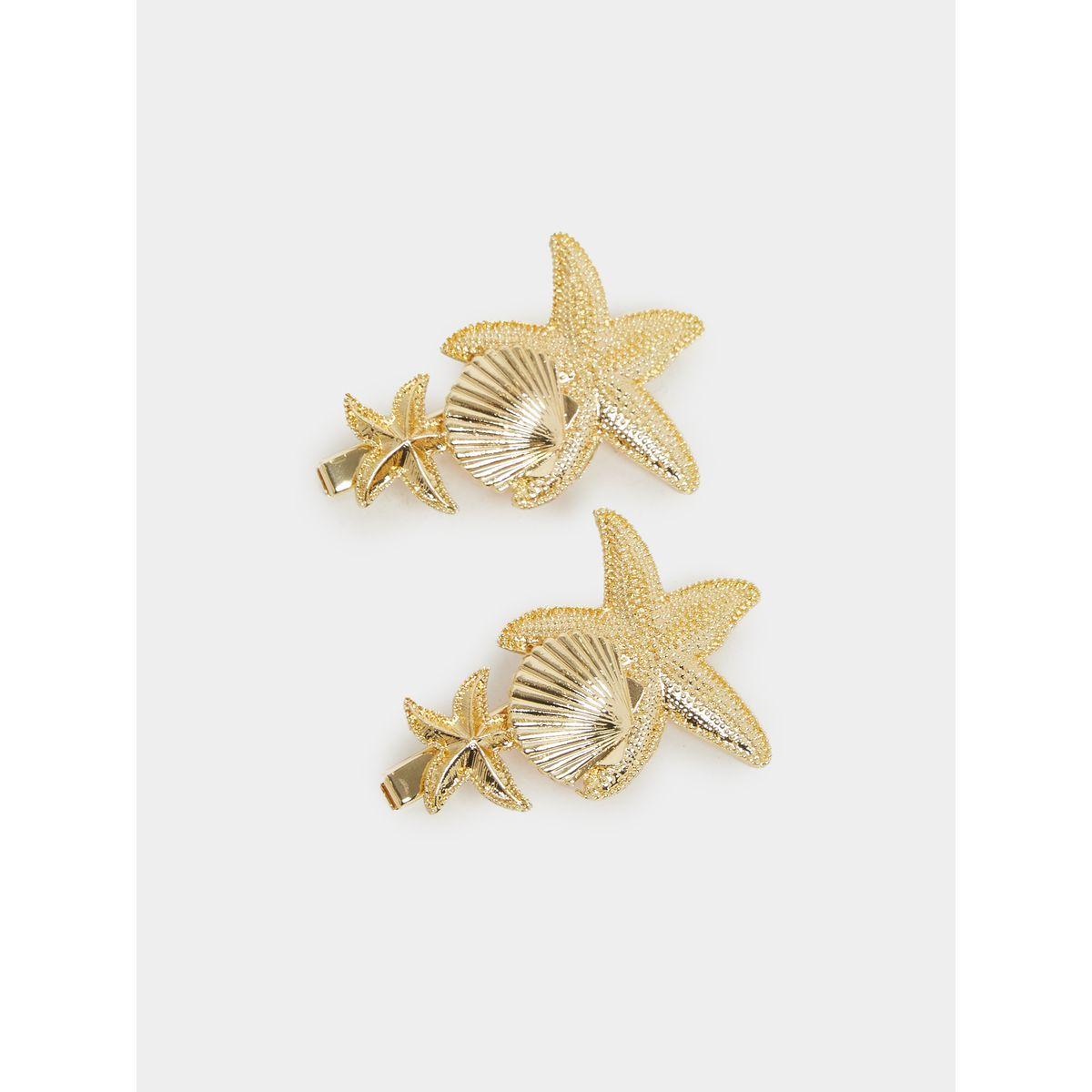 مجموعة من 2 مشبك شعر عصري-women-hairaccessories-clips-image-2