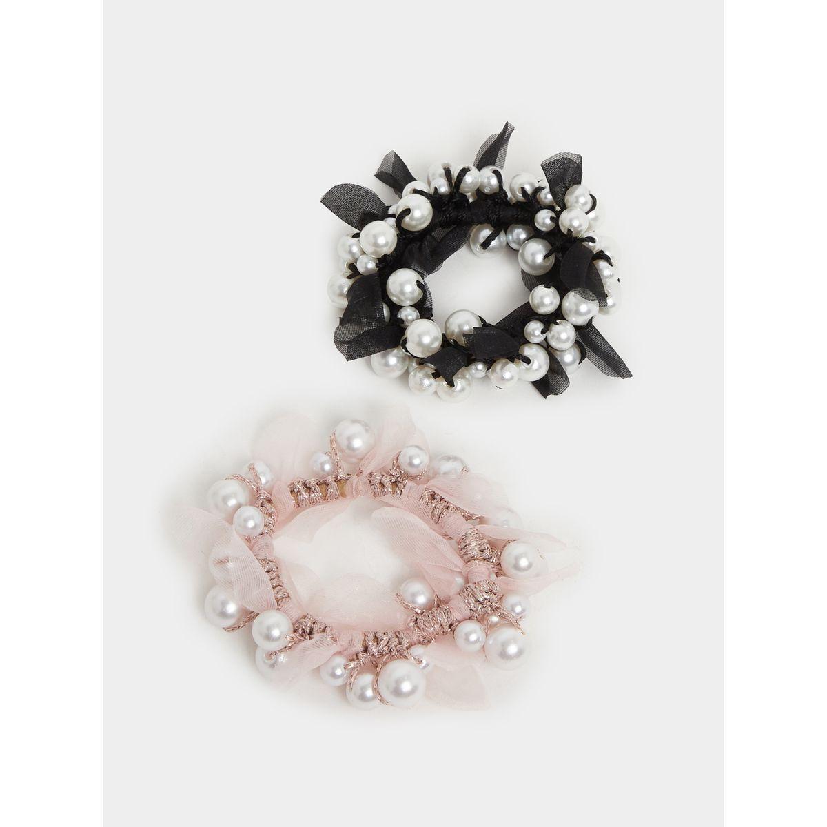مجموعة من 2 مشبك شعر عصري-women-hairaccessories-bands-image-1