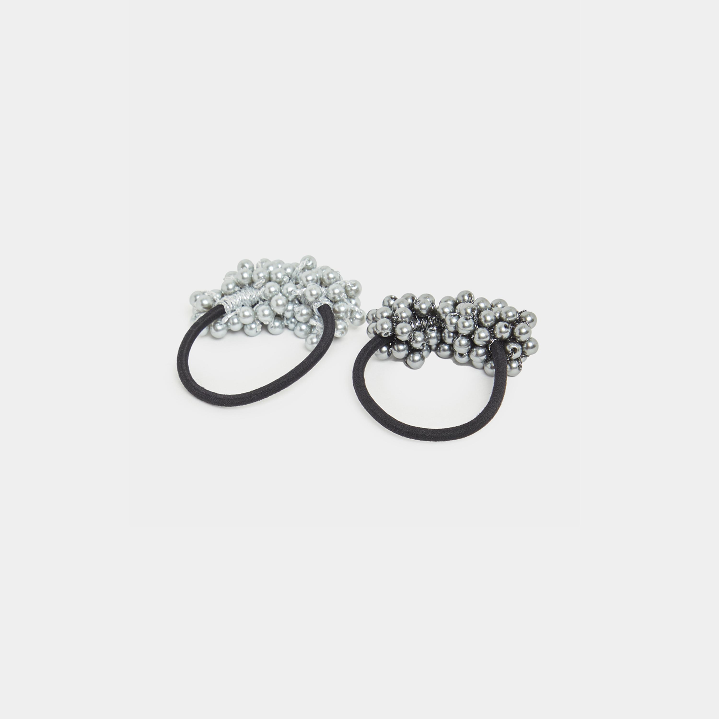 Styli Set of 2 - Beaded Hair Ties-women-hairaccessories-bands-image-3