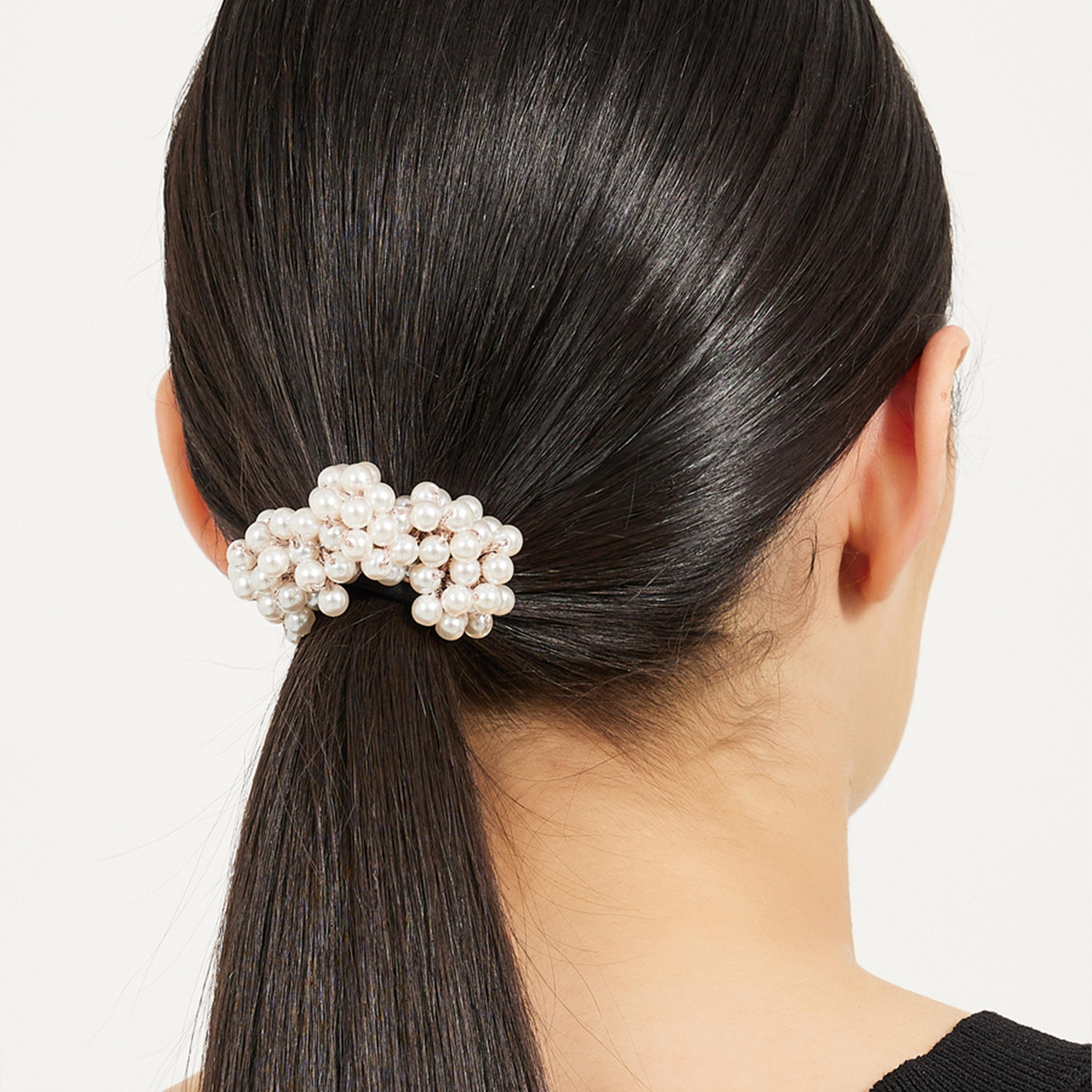 Styli Set of 2 - Beaded Hair Ties-women-hairaccessories-bands-image-2