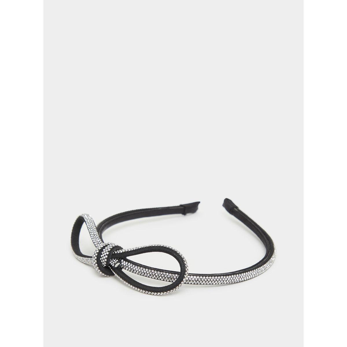 طوق رأس منمق بحلية على شكل فيونكة-women-hairaccessories-bands-image-1