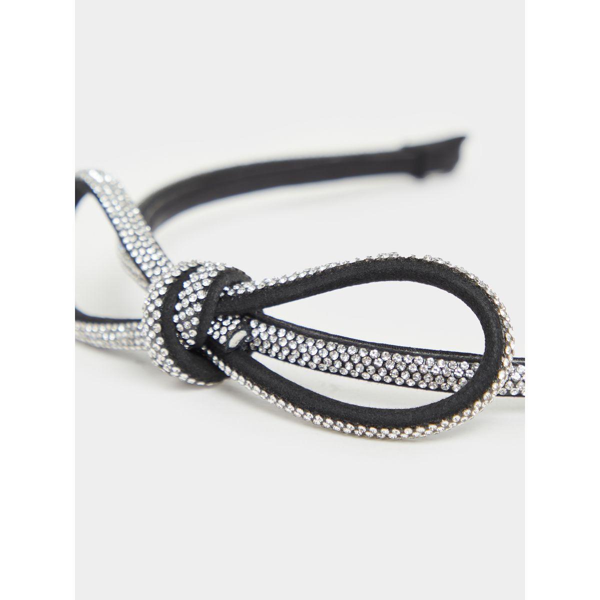 طوق رأس منمق بحلية على شكل فيونكة-women-hairaccessories-bands-image-3