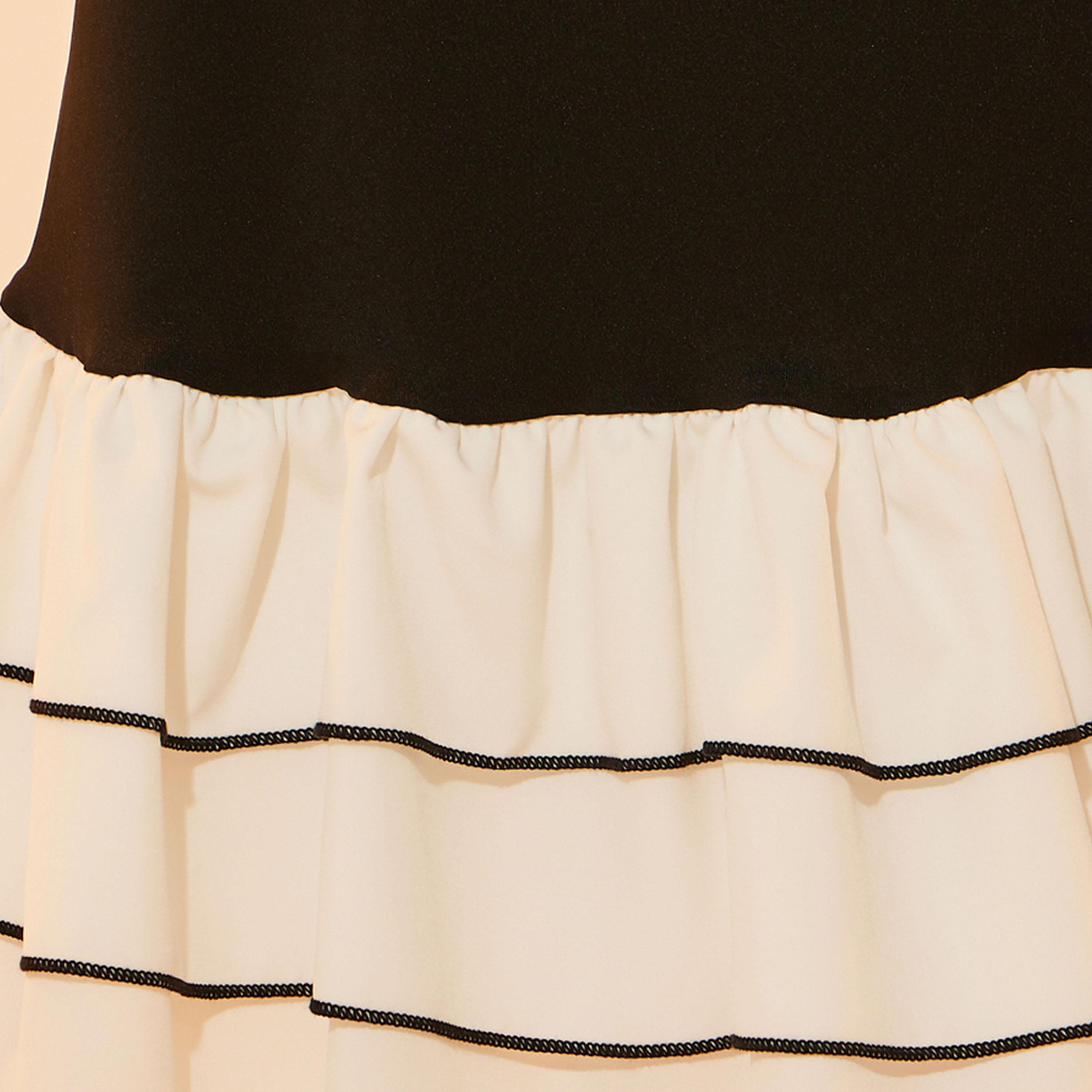 Take Two Color Block Mermaid Hem Bodycon Maxi Skirt-women-clothing-bottoms-skirts-image-3
