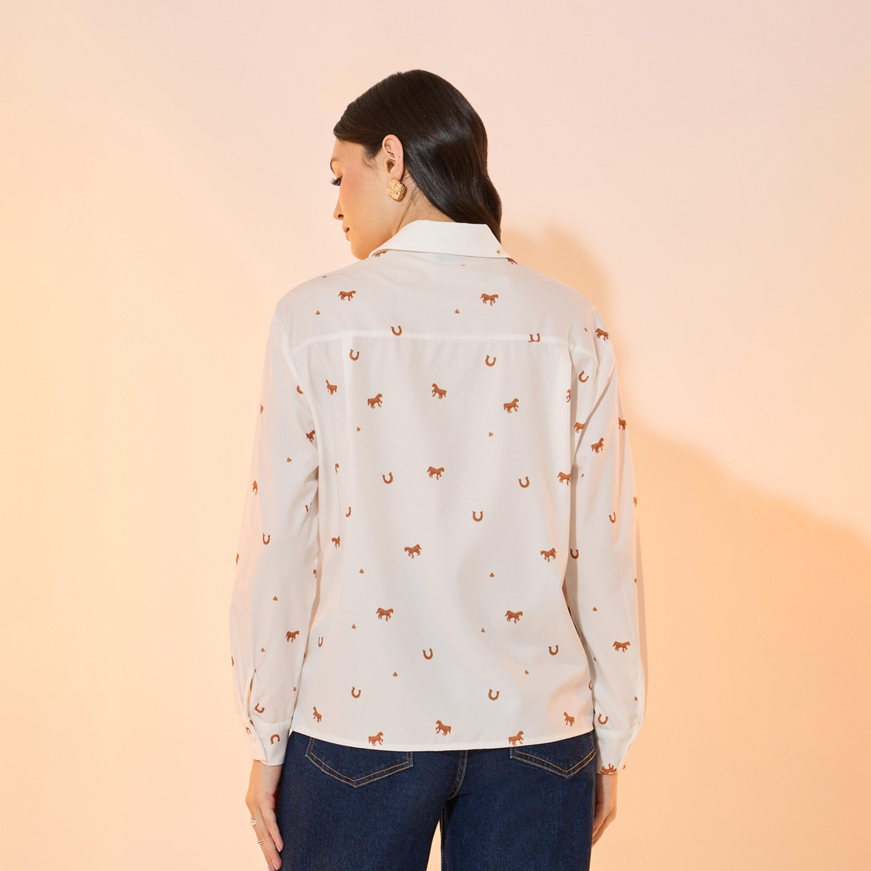 Take Two All-Over Print Long Sleeve Collared Shirt-women-clothing-shirtsandblouses-shirts-image-4