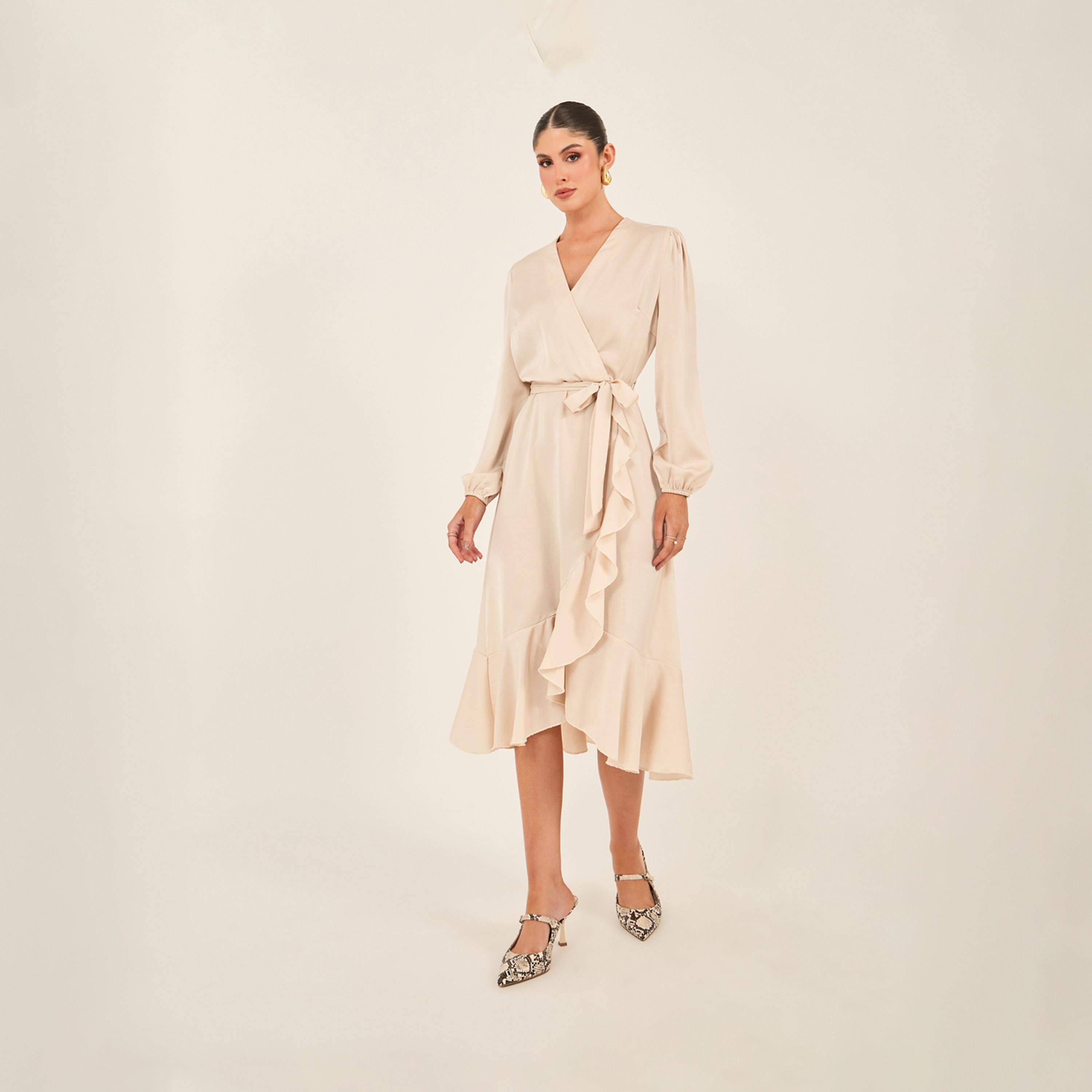 فيشود ستايلي - فستان ماكسي متعدد الطبقات بطبعة زهور-women-clothing-dresses-image-2