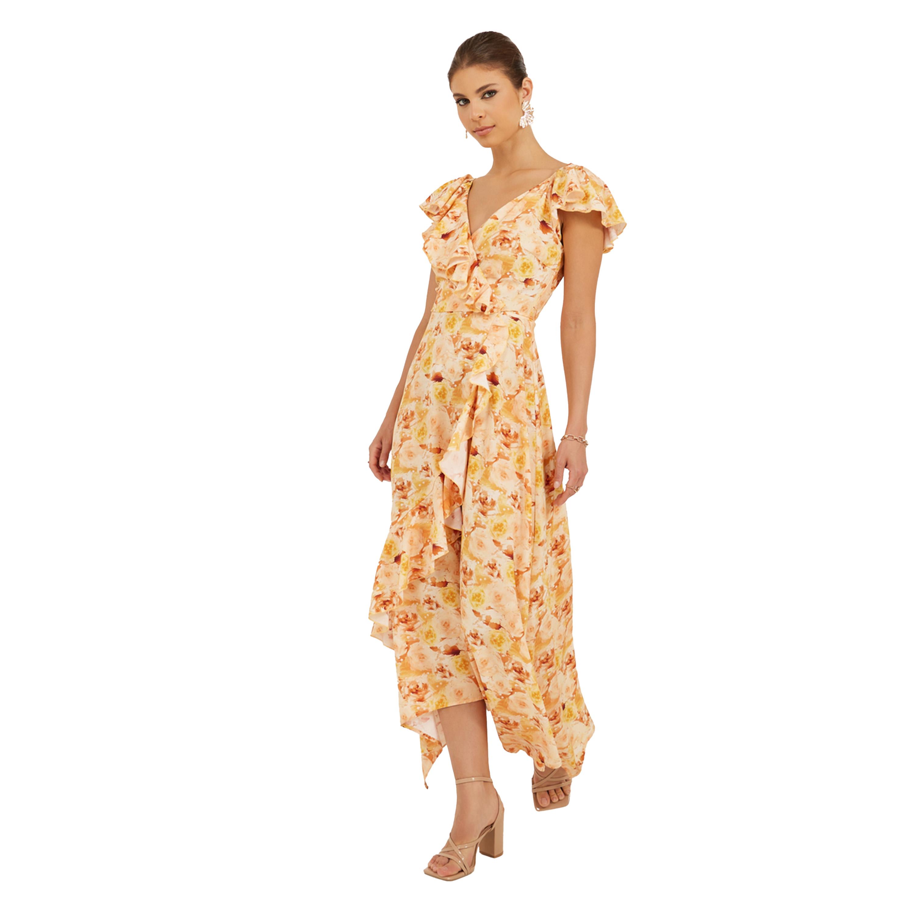 Styli All-Over Floral Print Ruffle Detail Wrap Maxi Dress-women-clothing-dresses-image-2