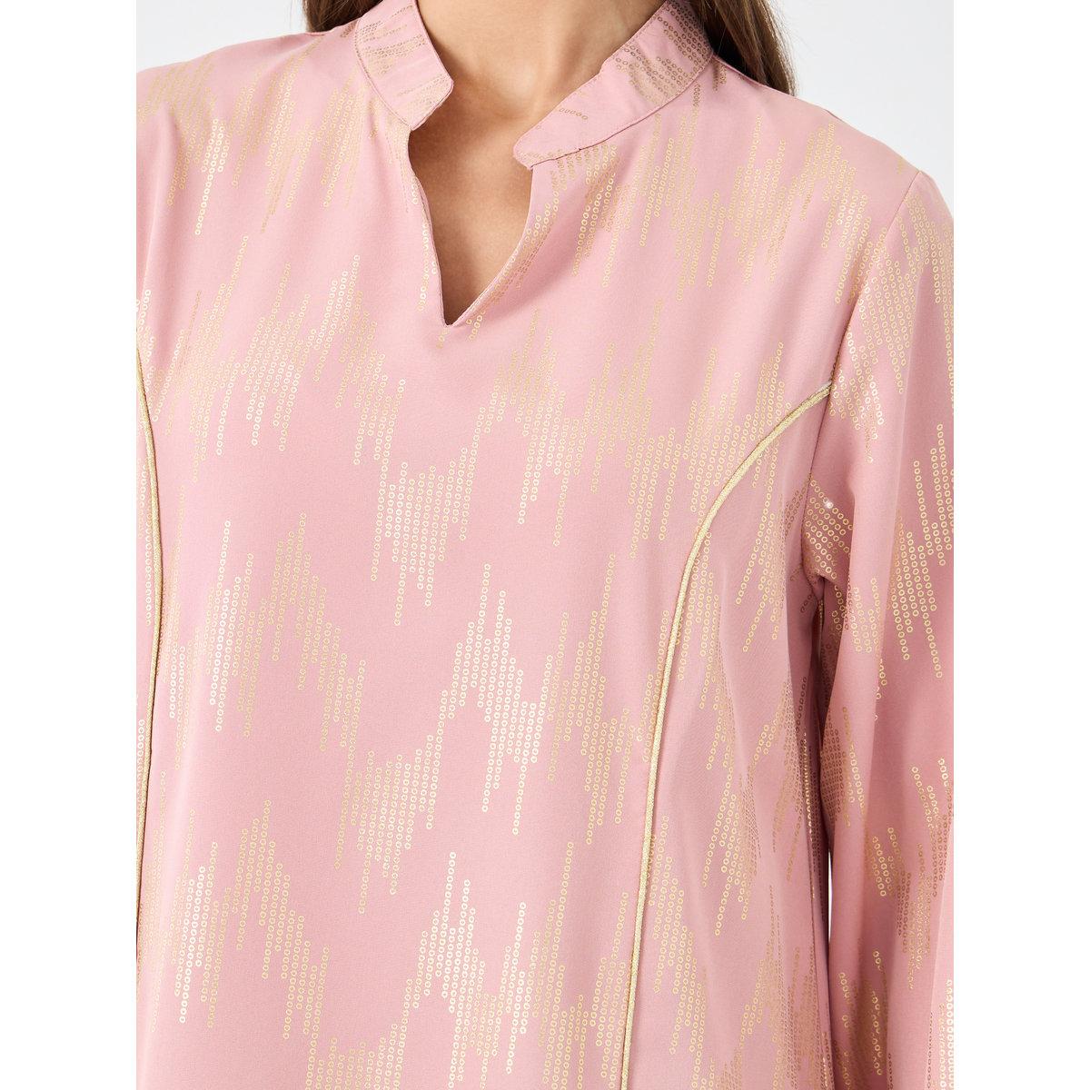 أميرة x ستايلي جلابية بطبعة فويل لامعة-women-arabicclothing-jalabiyas-image-4