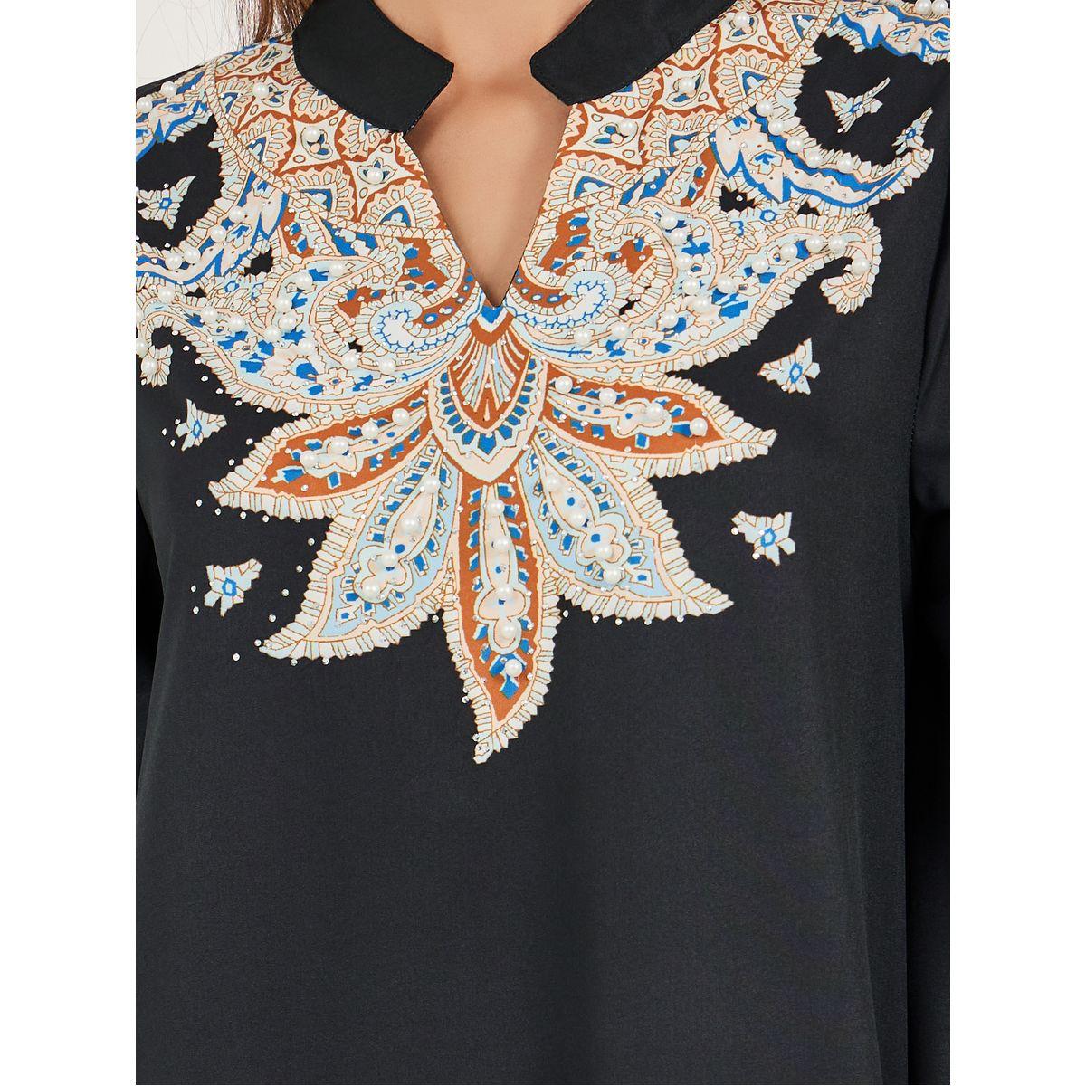 Styli Maxi Jalabiya with Digital Print-women-arabicclothing-jalabiyas-image-4