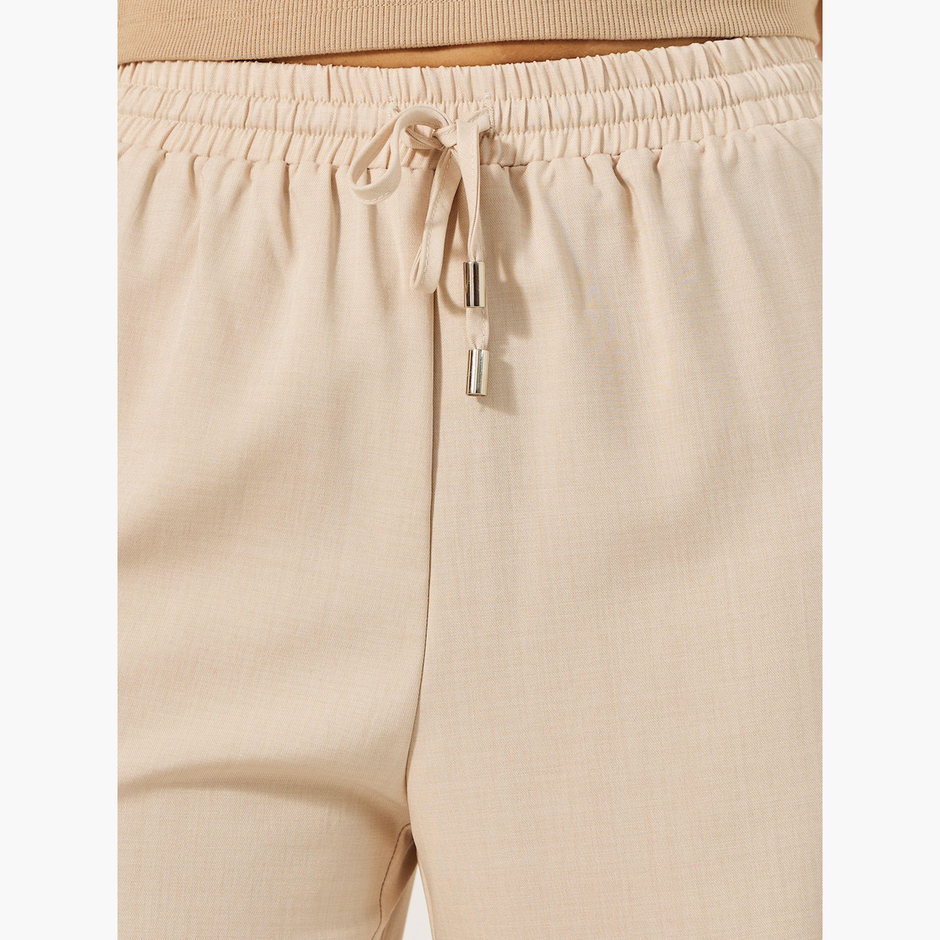 Styli Mid Rise Wide Leg Pants with Drawstring-women-clothing-bottoms-trousers-image-4