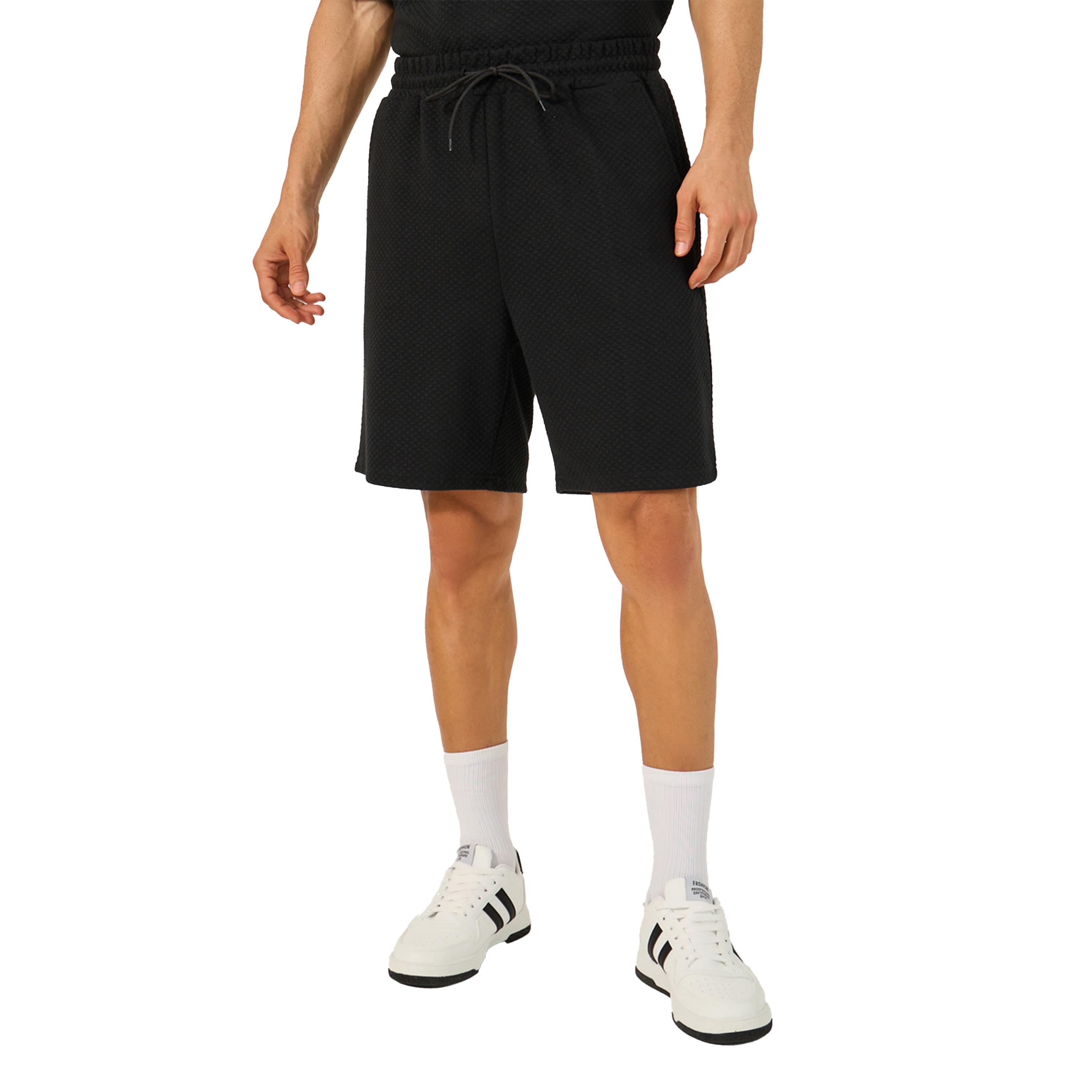 ستايلي -  تي شيرت بولو مريح مع شورت-men-clothing-coordsets-image-5